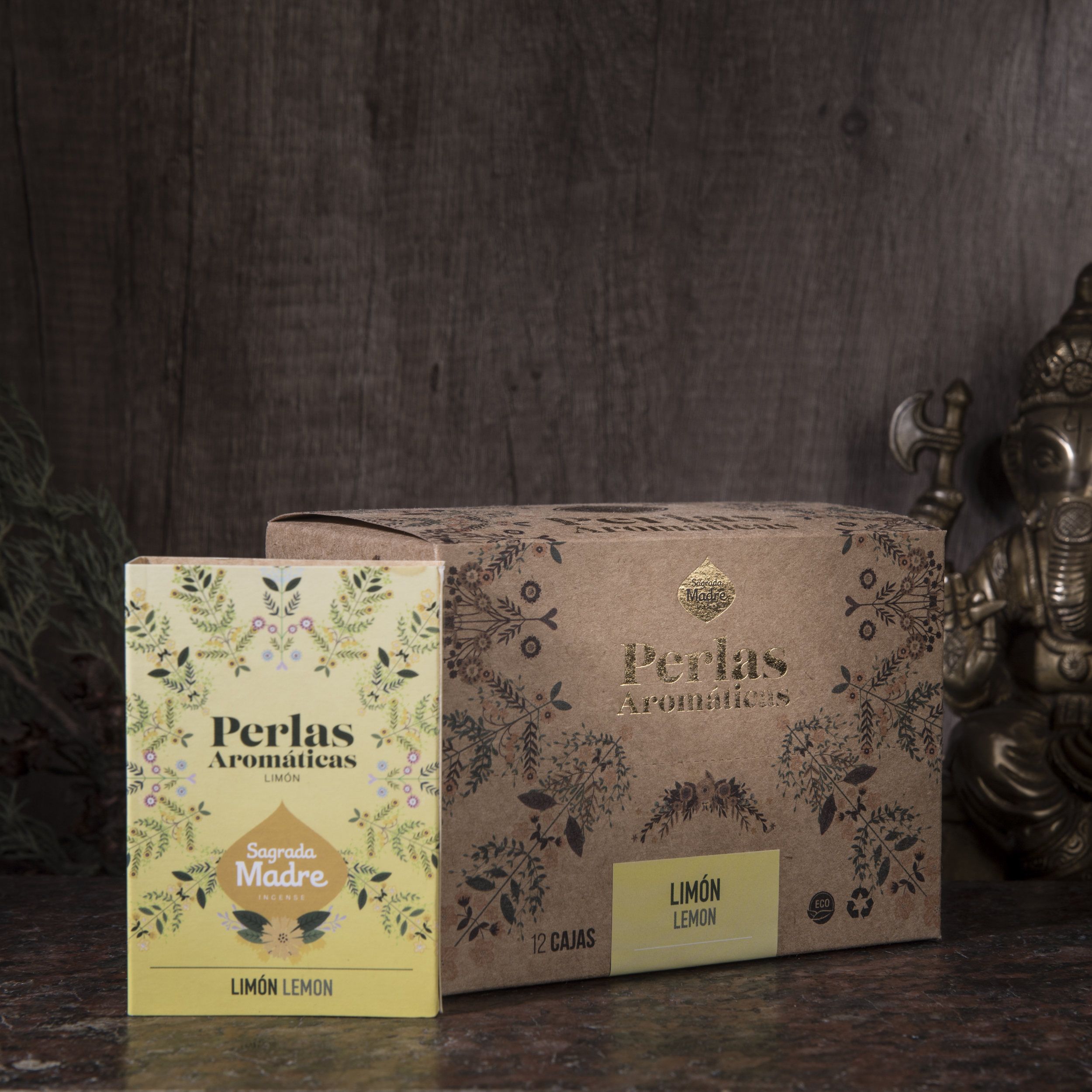 Perlas Aromáticas Limón Box x12