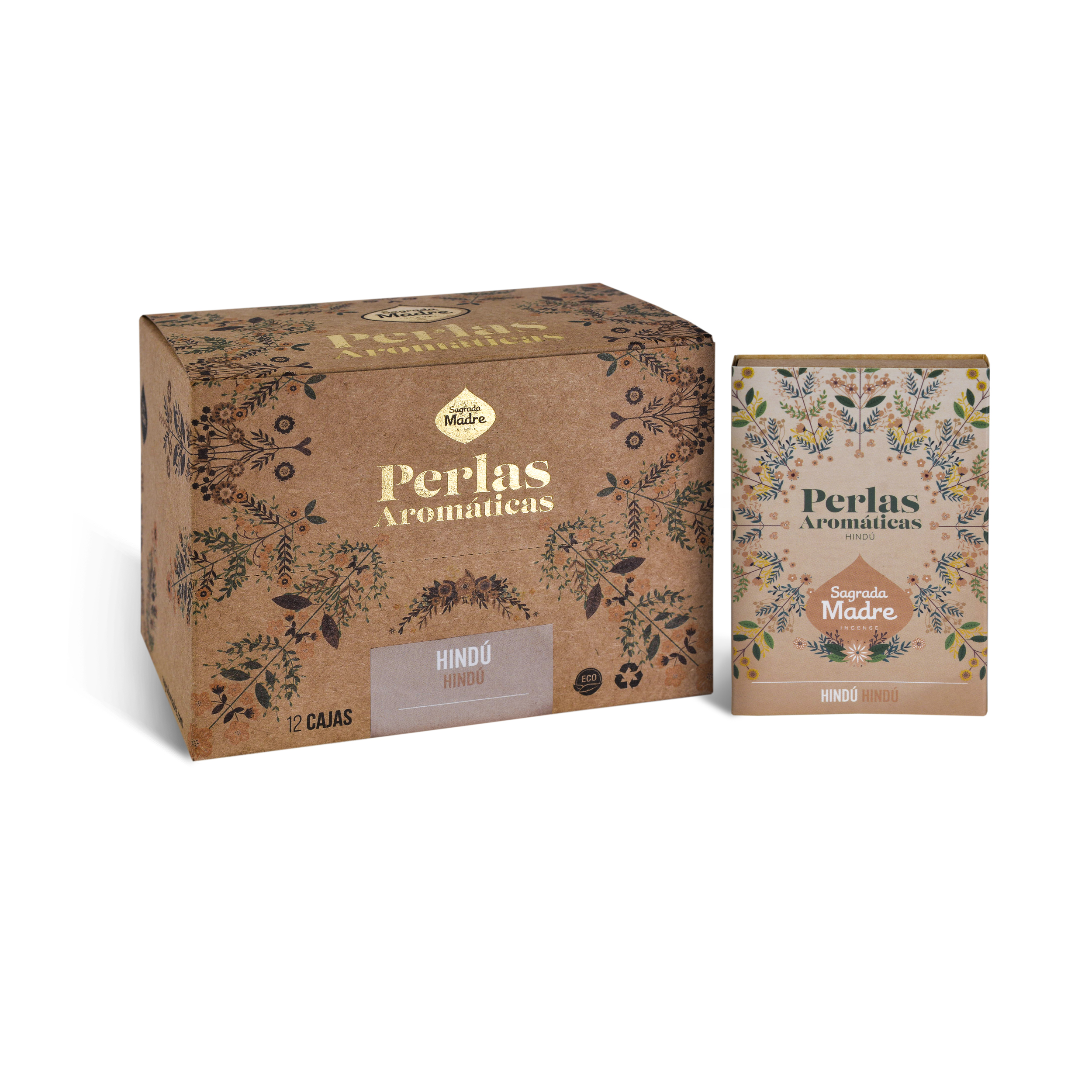 Perlas Aromáticas Hindú Box x12