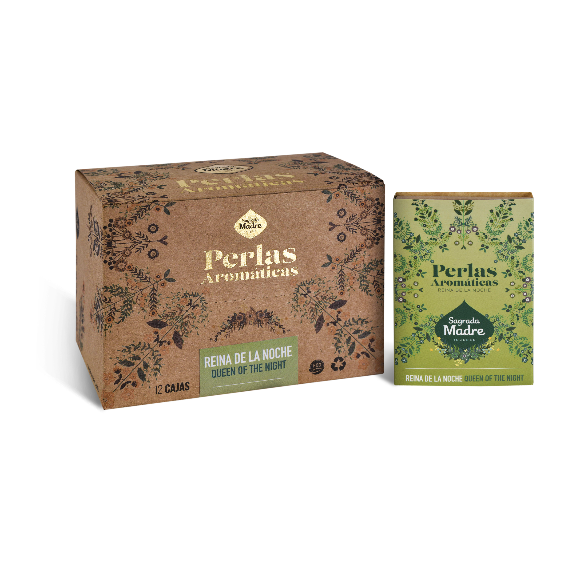 Perlas Aromáticas Reina de la Noche Box x12