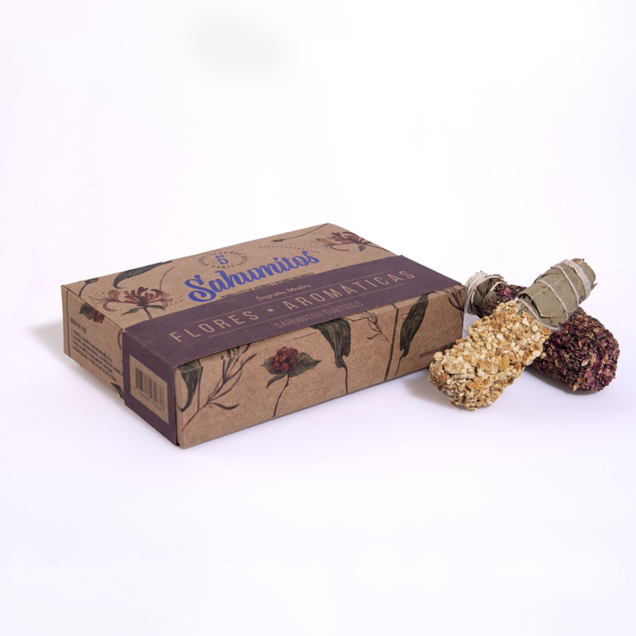 Sahumitos Surtidos Flores y Aromáticas x5