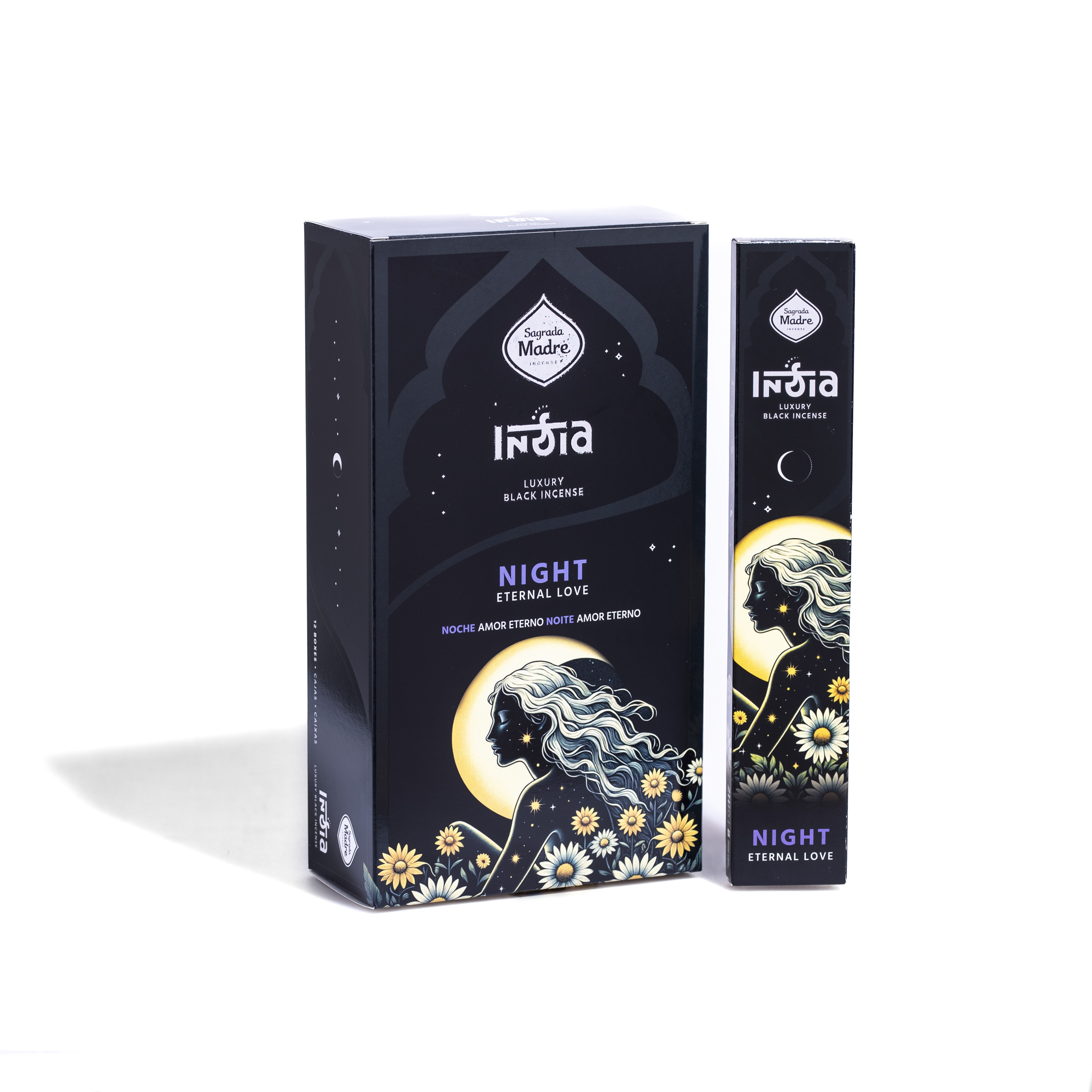 Incienso India Black Noche / Night - Box