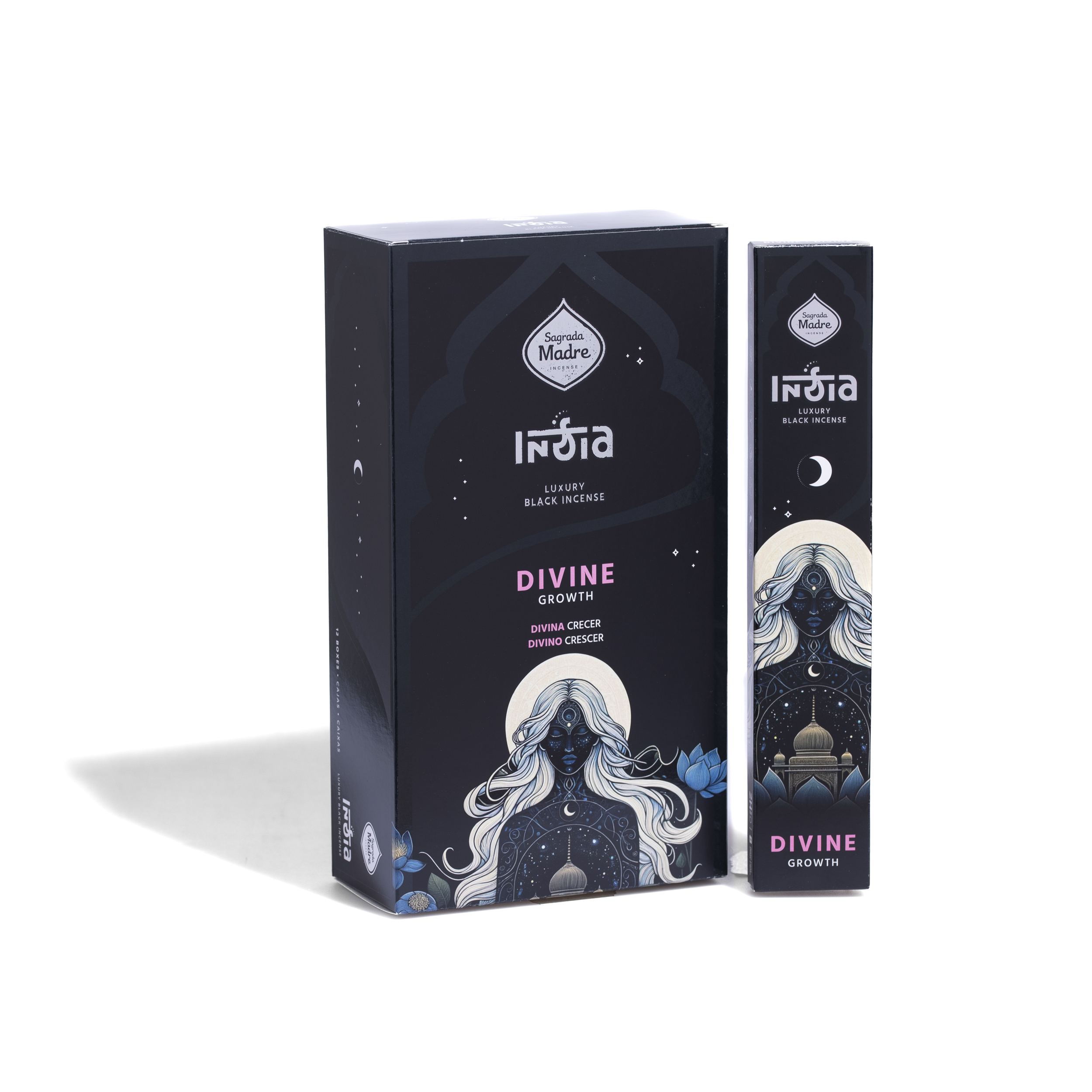 Incienso India Black Divina / Divine - Box