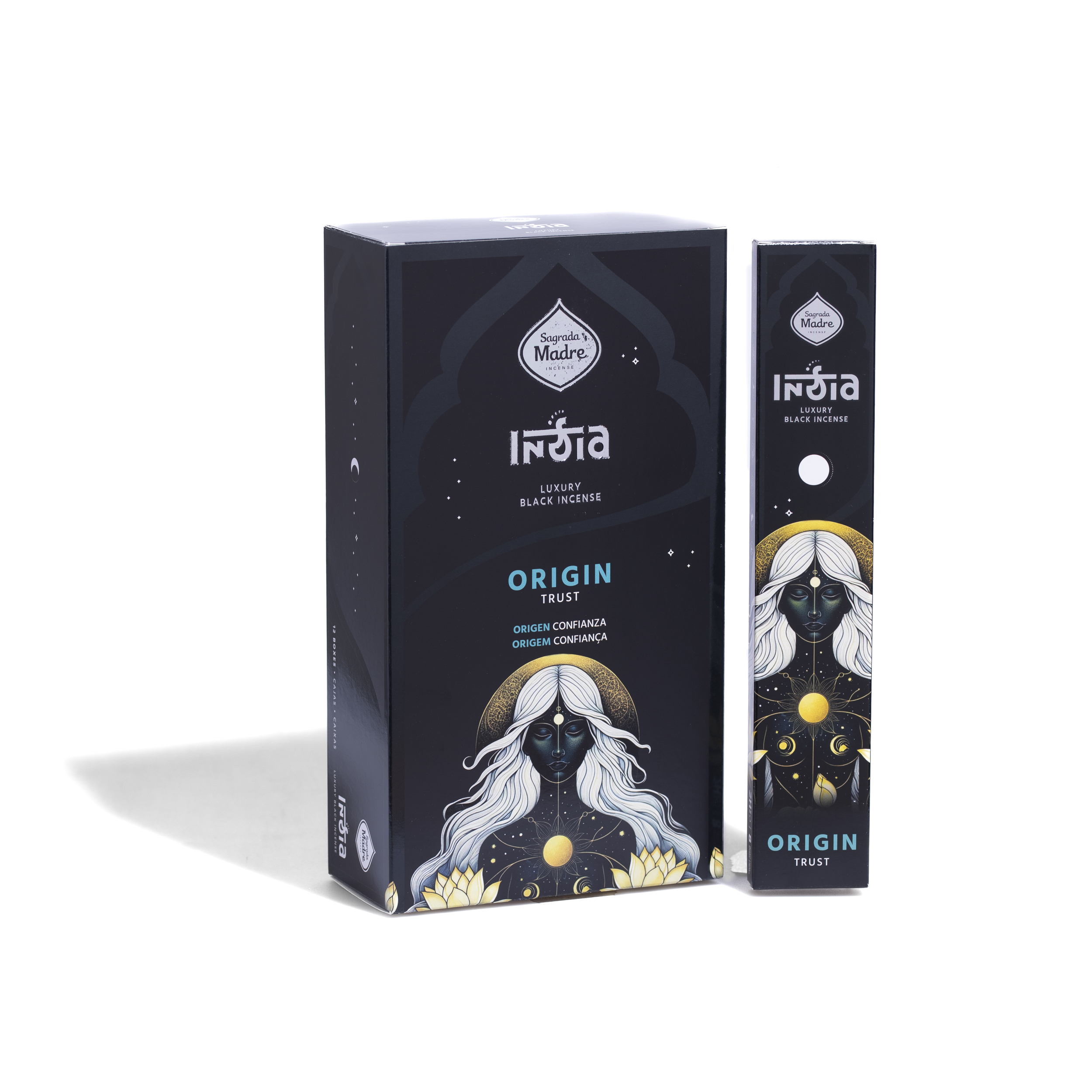 Incienso India Black Origen / Origins - Box