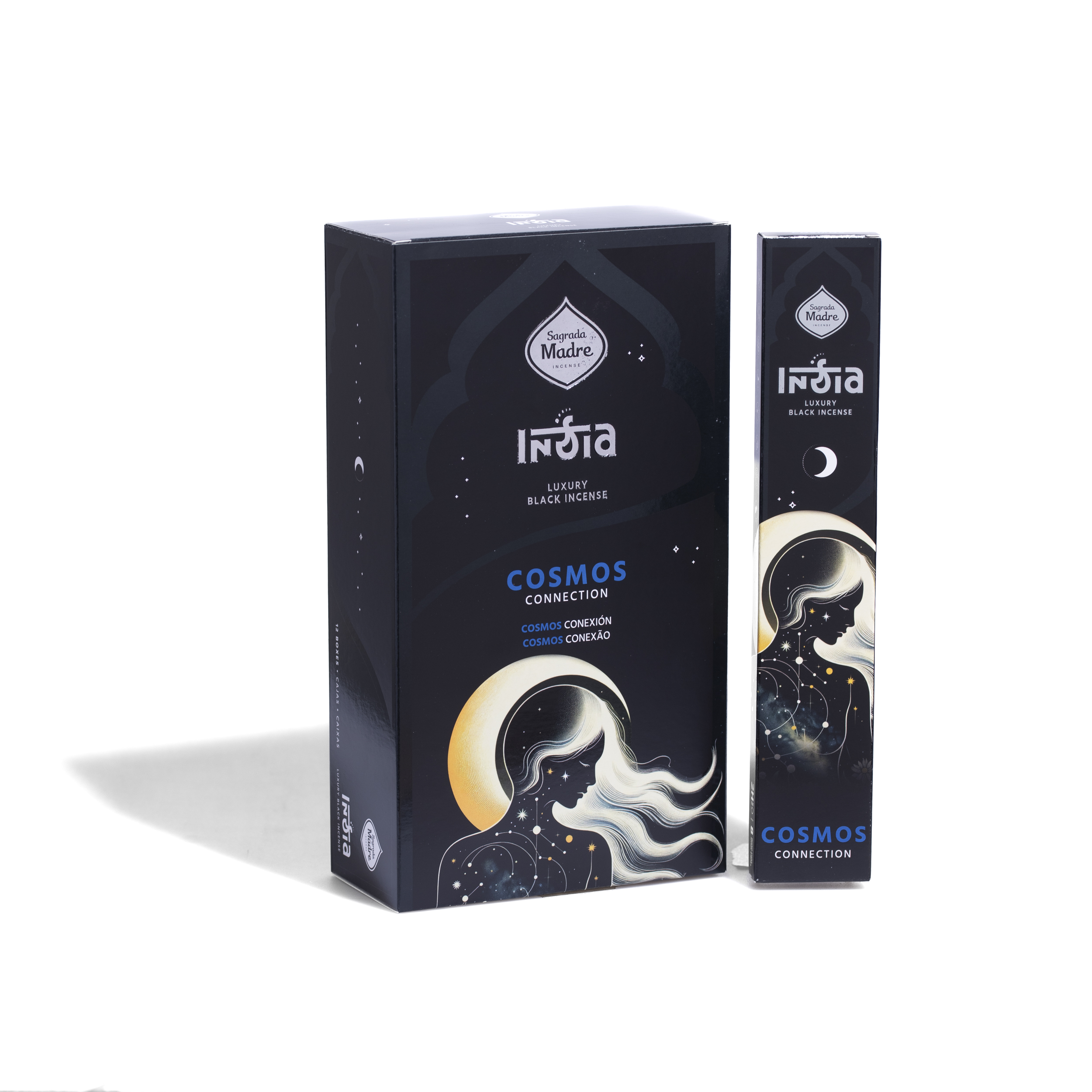 Incienso India Black Cosmos / Cosmos - Box