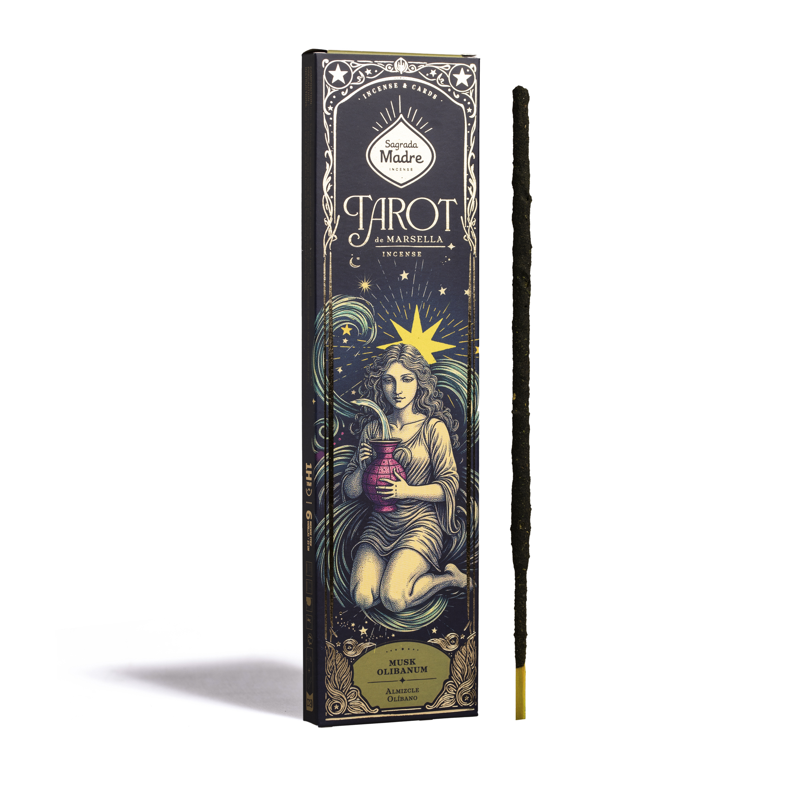 Incienso Tarot de Marsella Almizcle – Olíbano