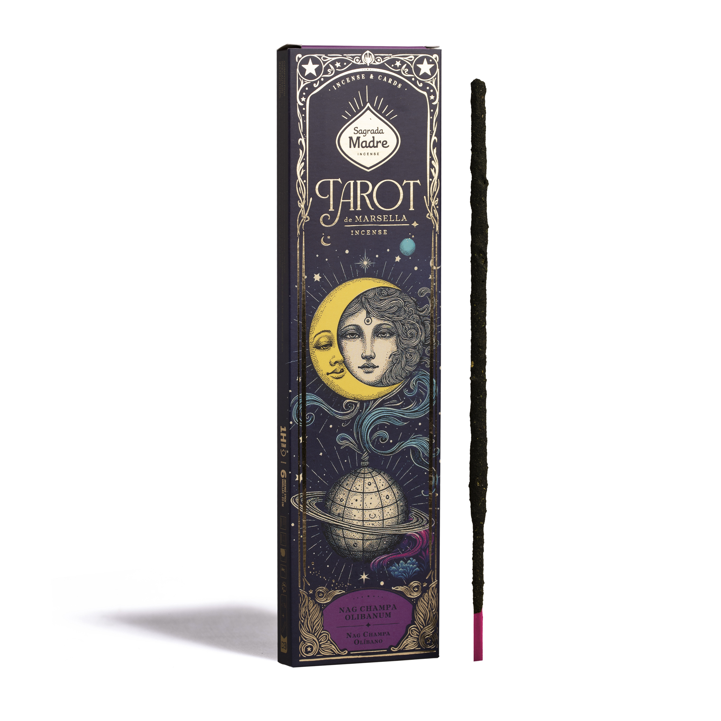 Incienso Tarot de Marsella Nag Champa – Olíbano