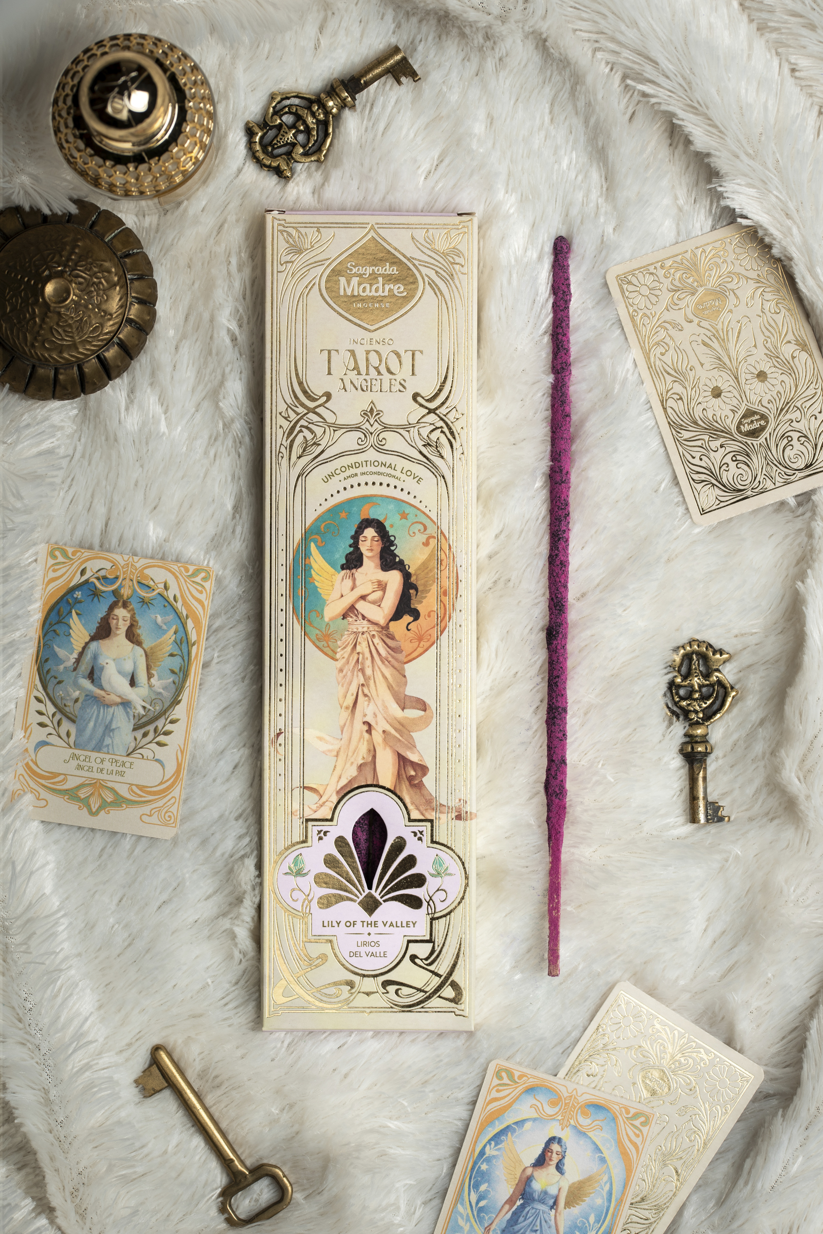 Incienso Tarot Ángeles Amor Incondicional – Lirios del Valle