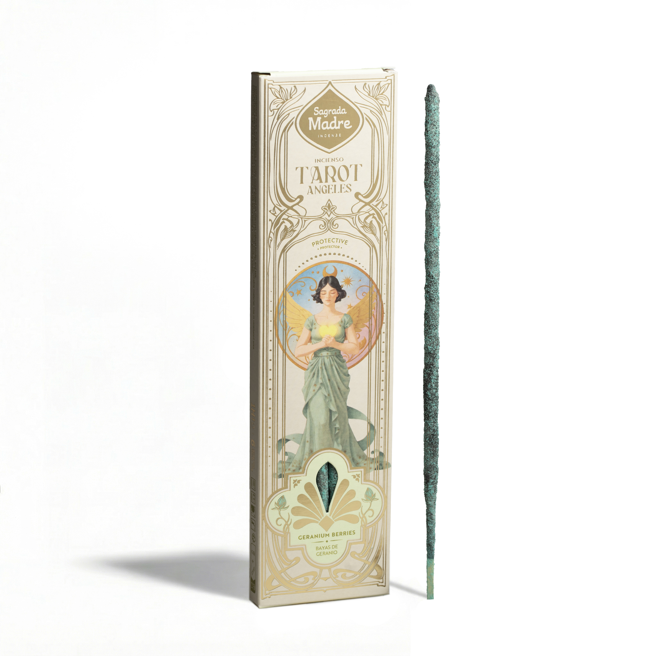 Incienso Tarot Ángeles Protector – Bayas de Geranio