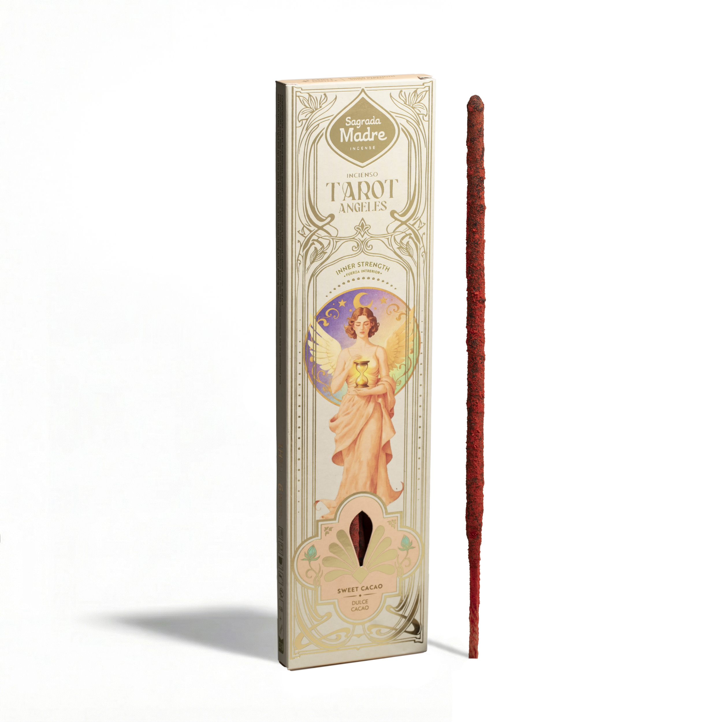 Incienso Tarot Ángeles Fuerza Interior – Dulce de Cacao