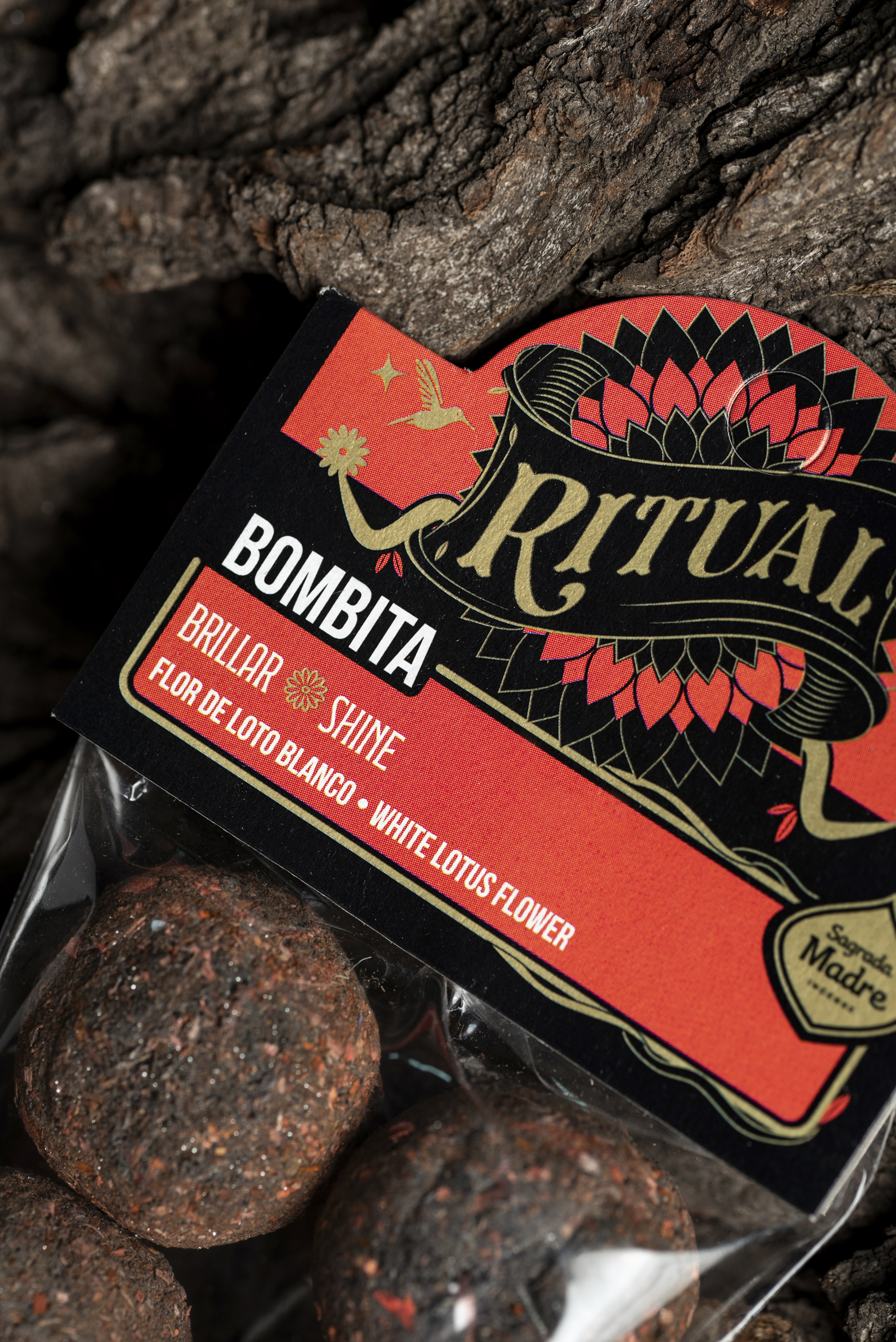 Pack Bombita Ritual x4 Brillar (Flor de Loto Blanco)