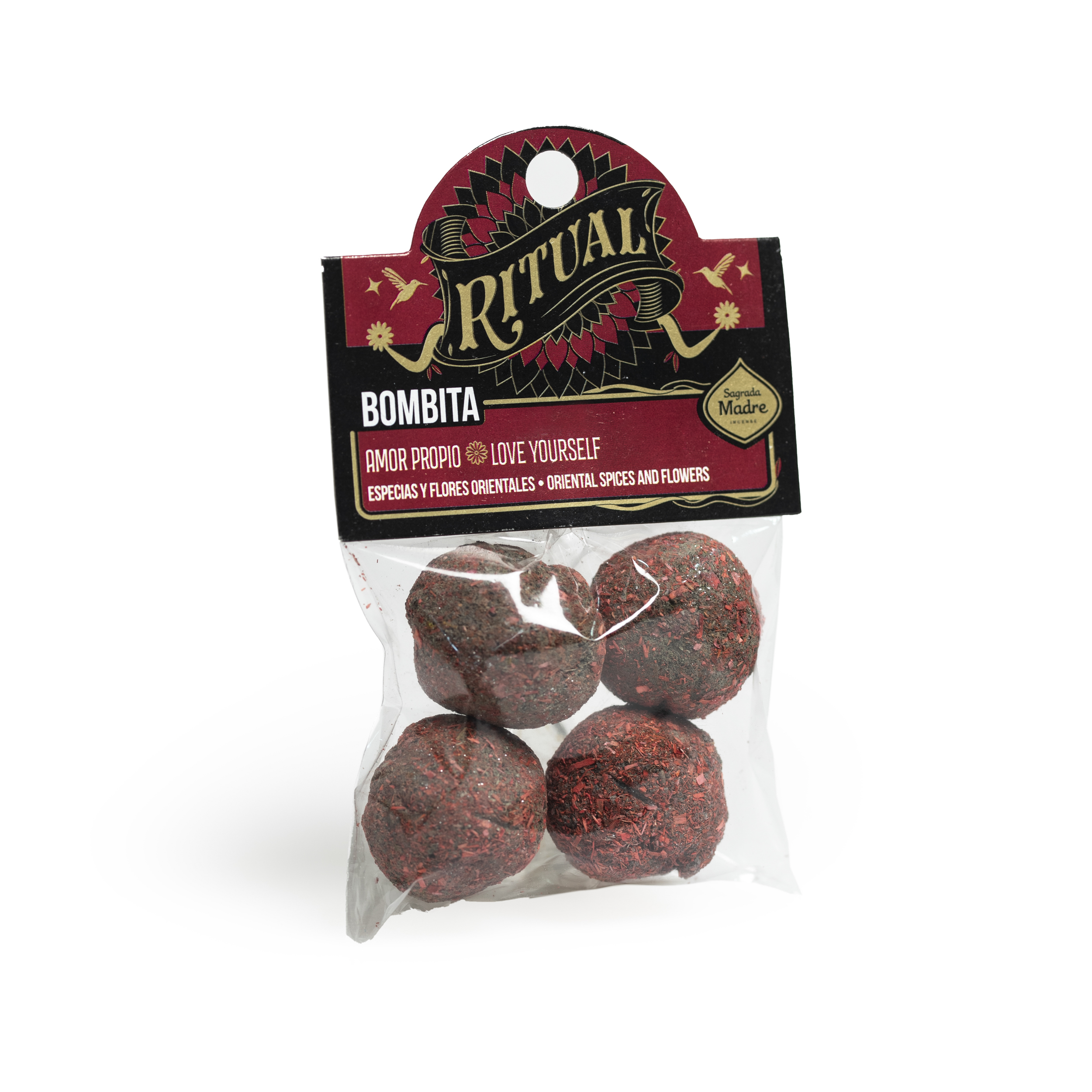 Pack Bombita Ritual x4 Amor Propio (Flores Orientales)