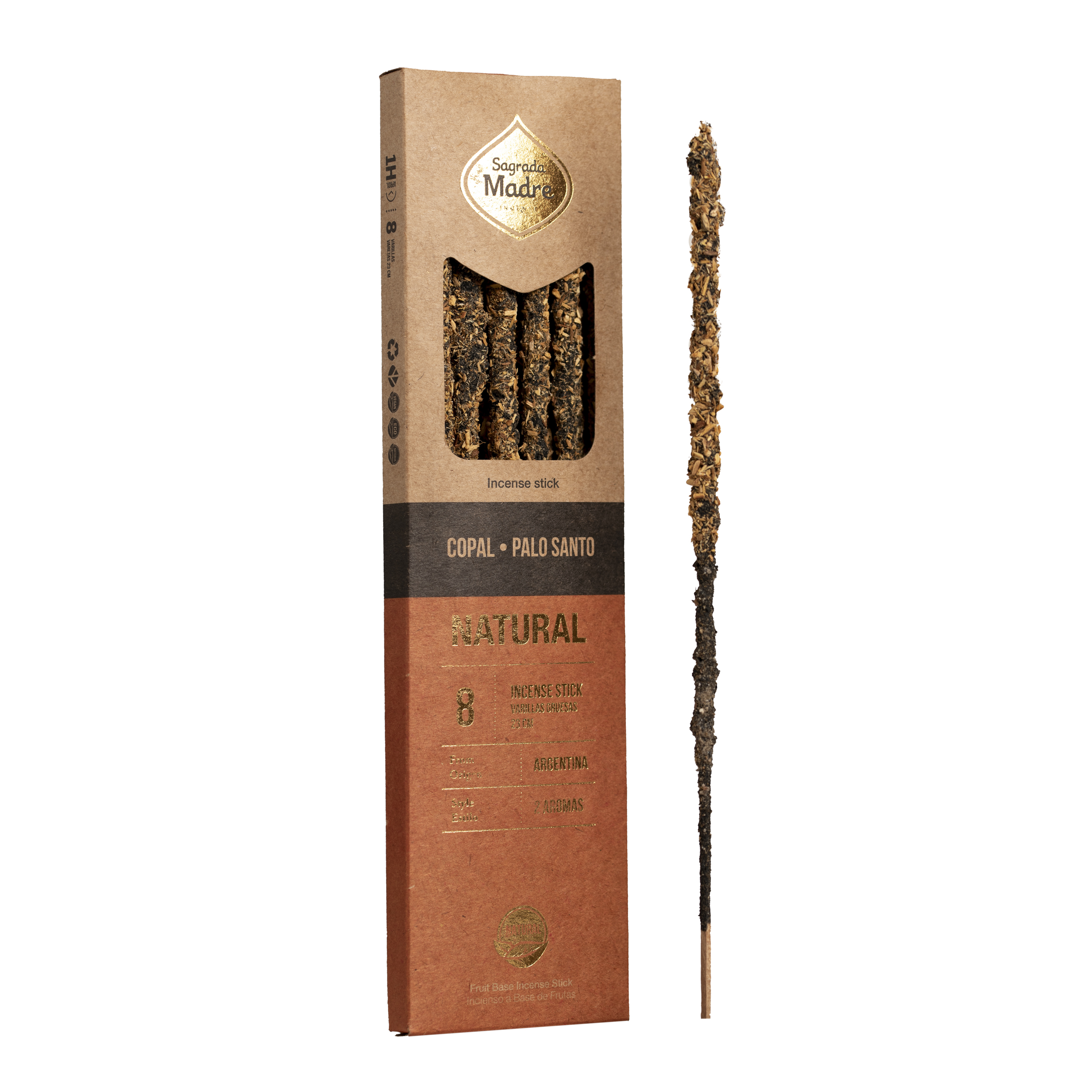 Incienso Natural Doble Aroma Copal y Palo Santo