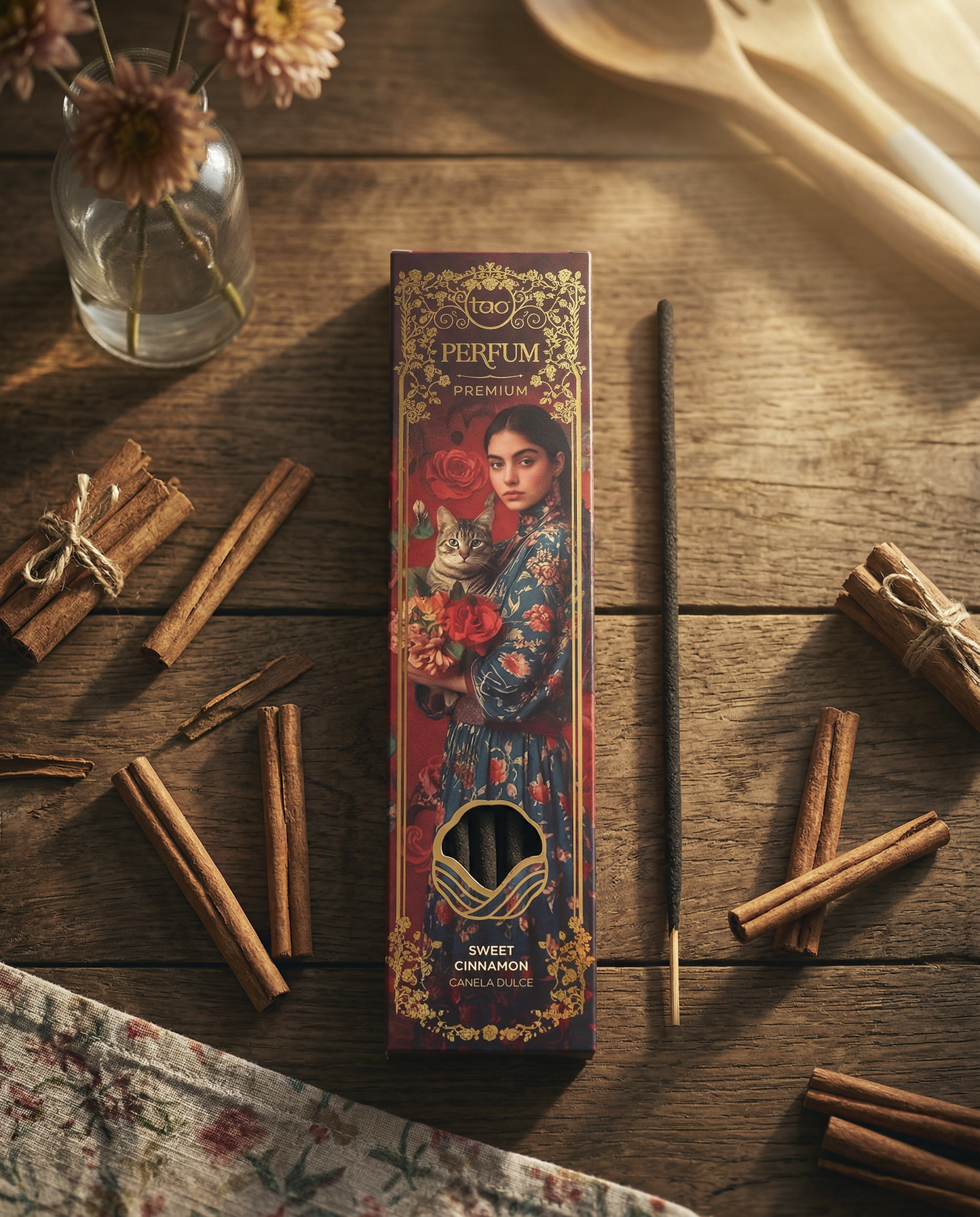 Incienso Tao Perfum Premium Canela Dulce