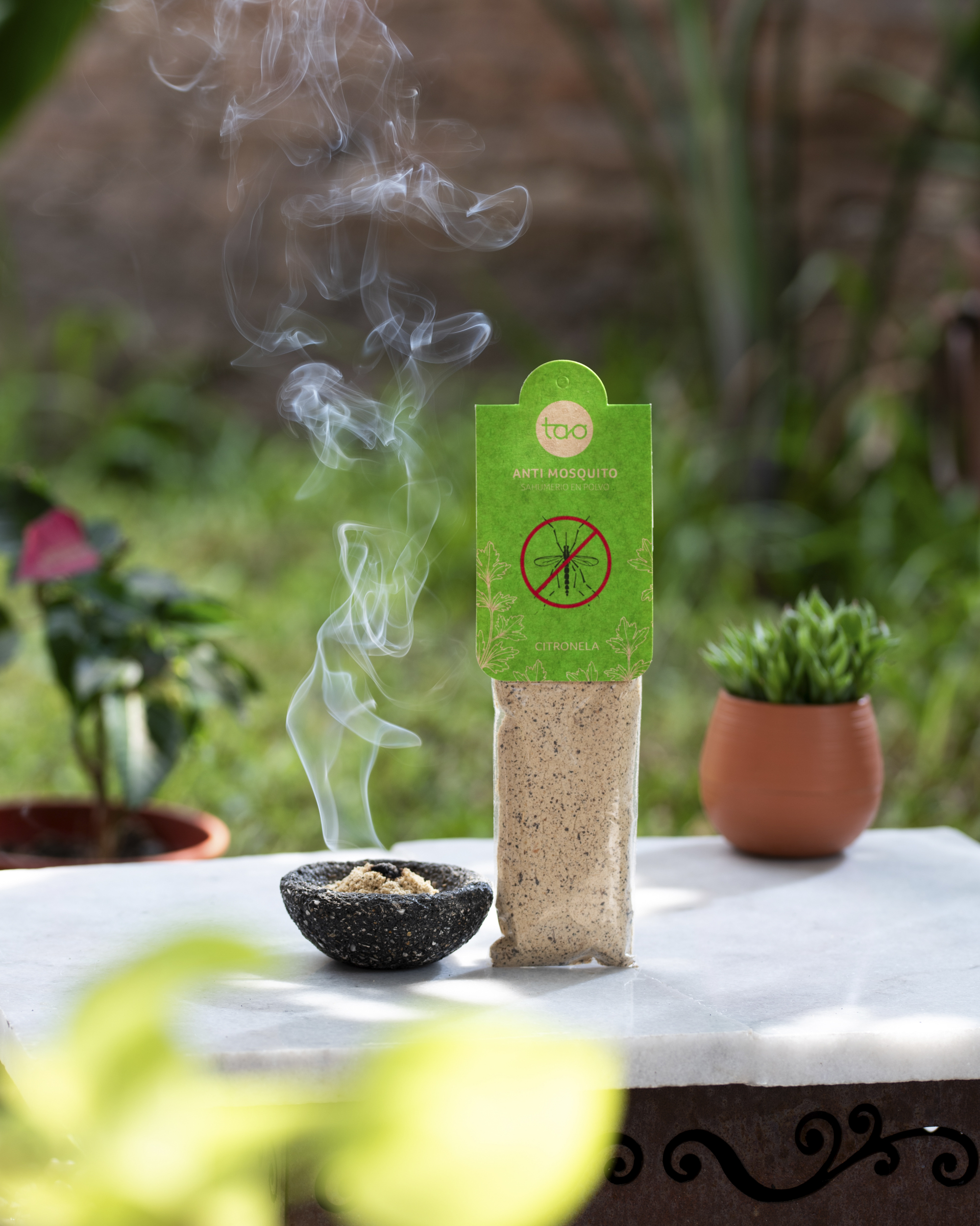 Incienso en Polvo TAO Citronela Antimosquito · 40 g
