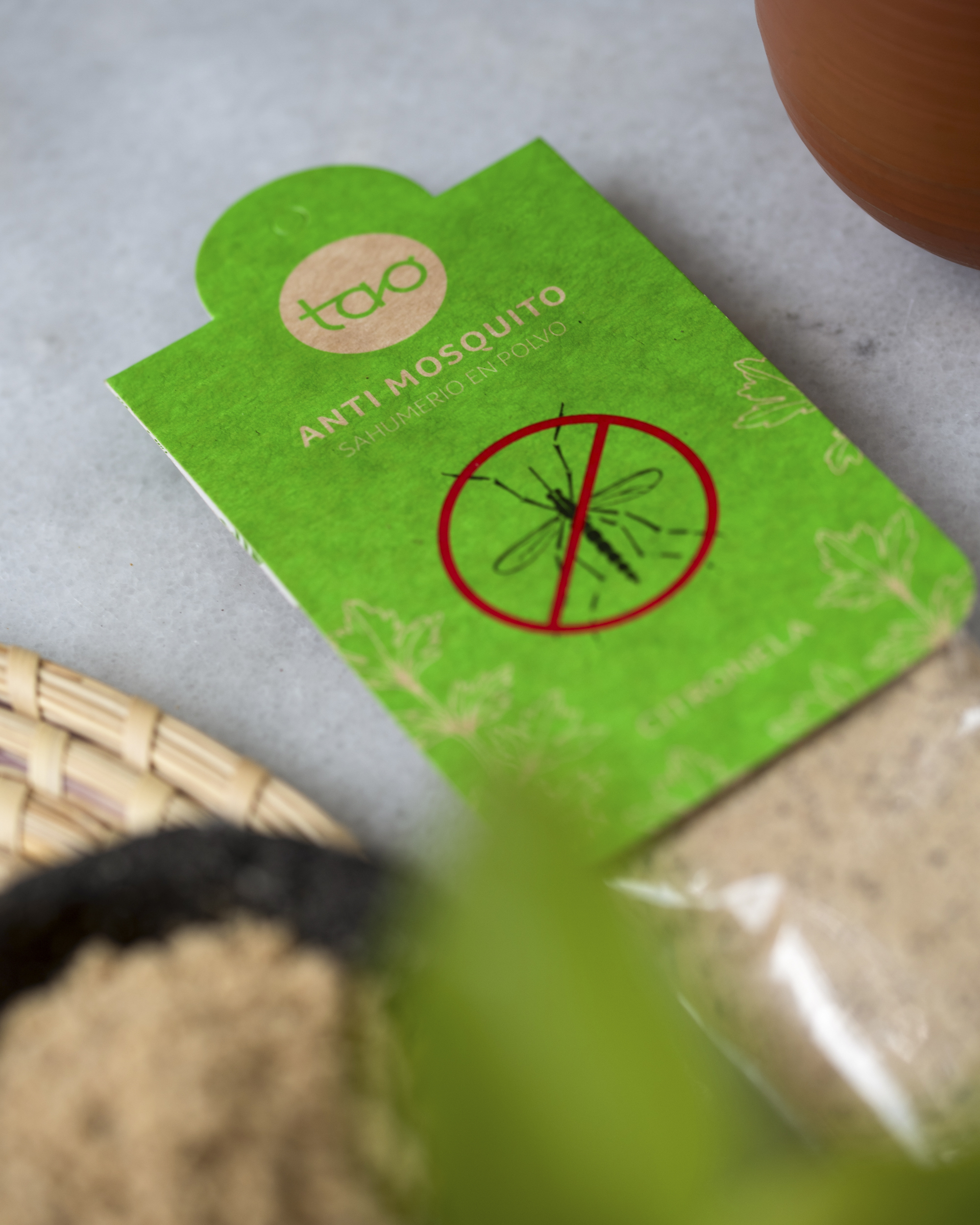 Incienso en Polvo TAO Citronela Antimosquito · 40 g