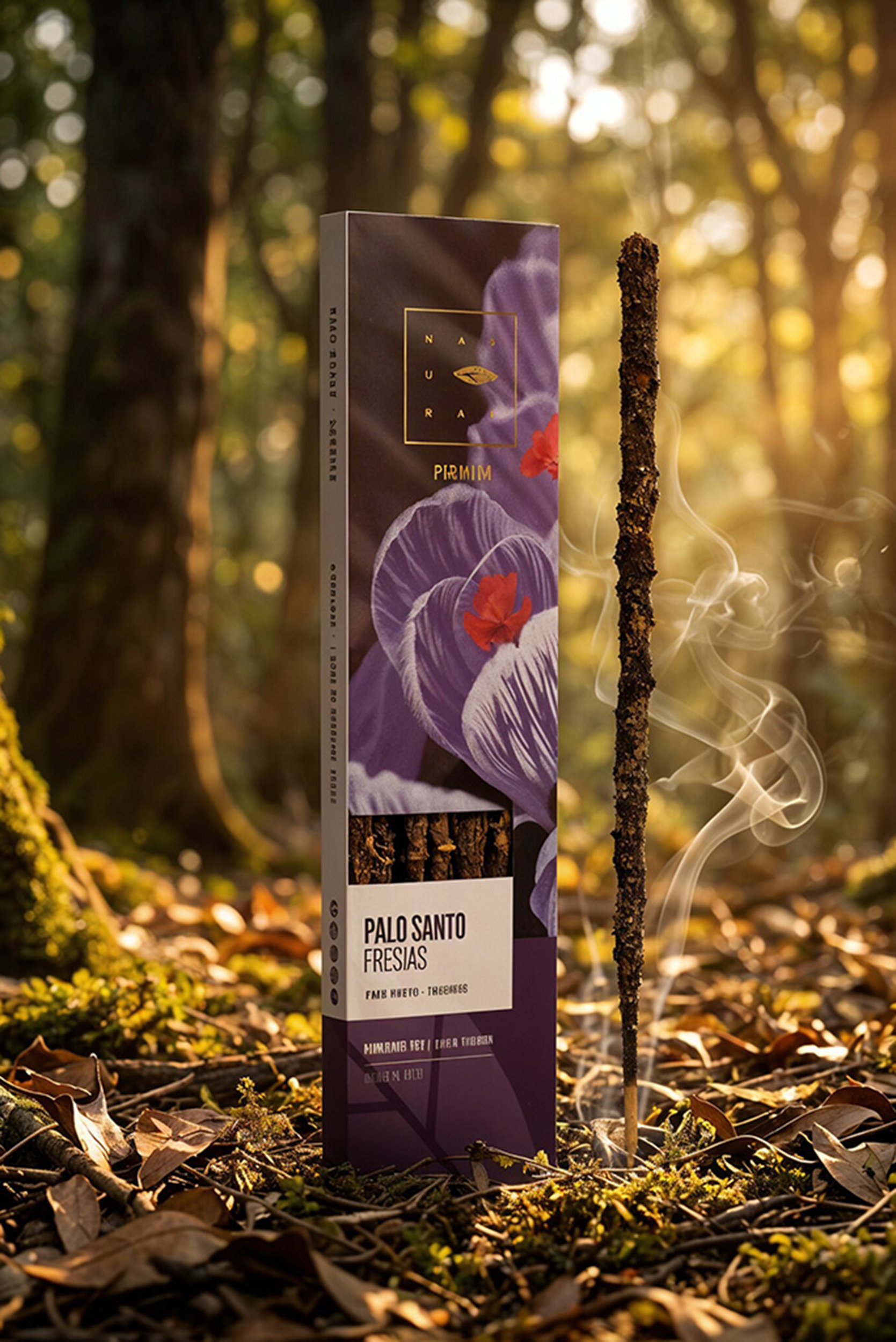 Incienso Natural Premium Palo Santo y Fresias