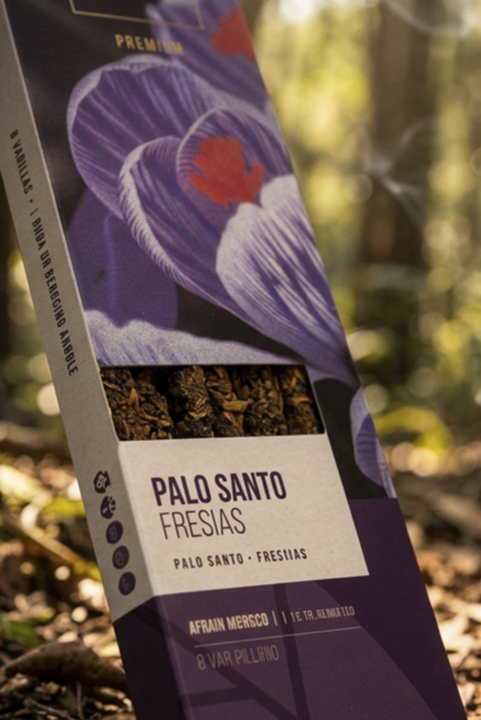 Incienso Natural Premium Palo Santo y Fresias