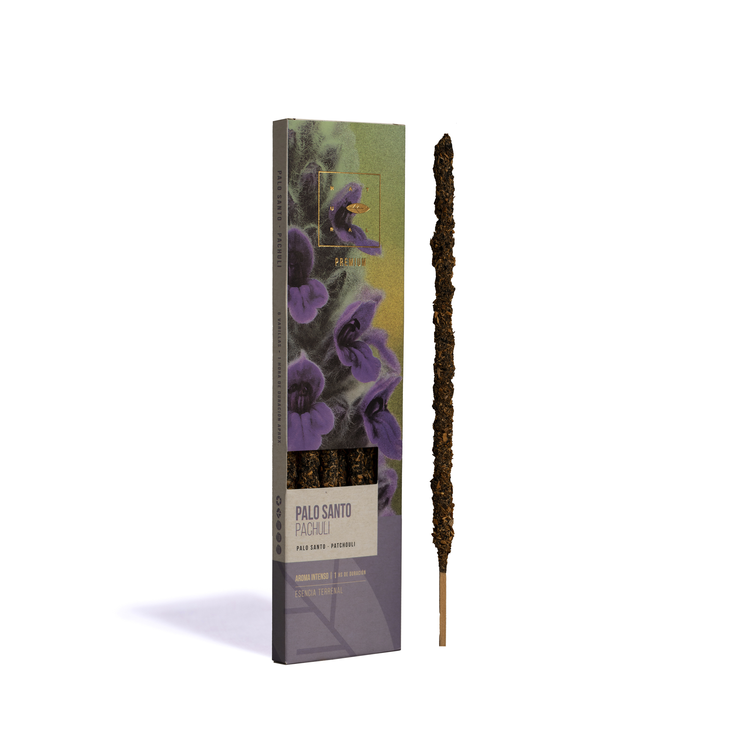 Incienso Natural Premium Palo Santo y Pachulí