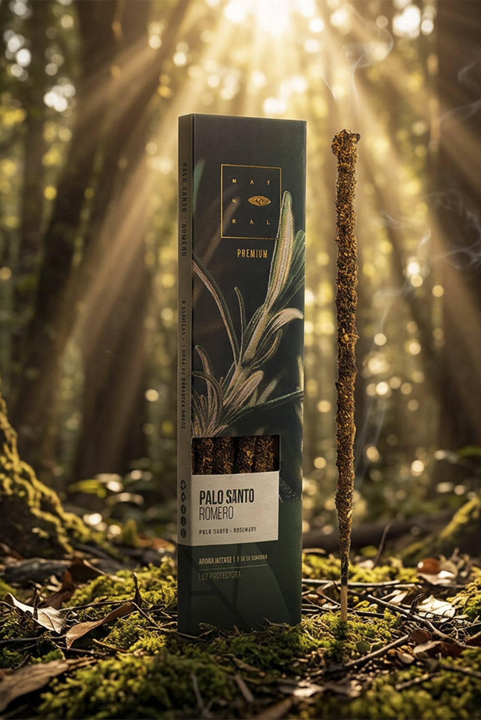 Incienso Natural Premium Palo Santo y Romero