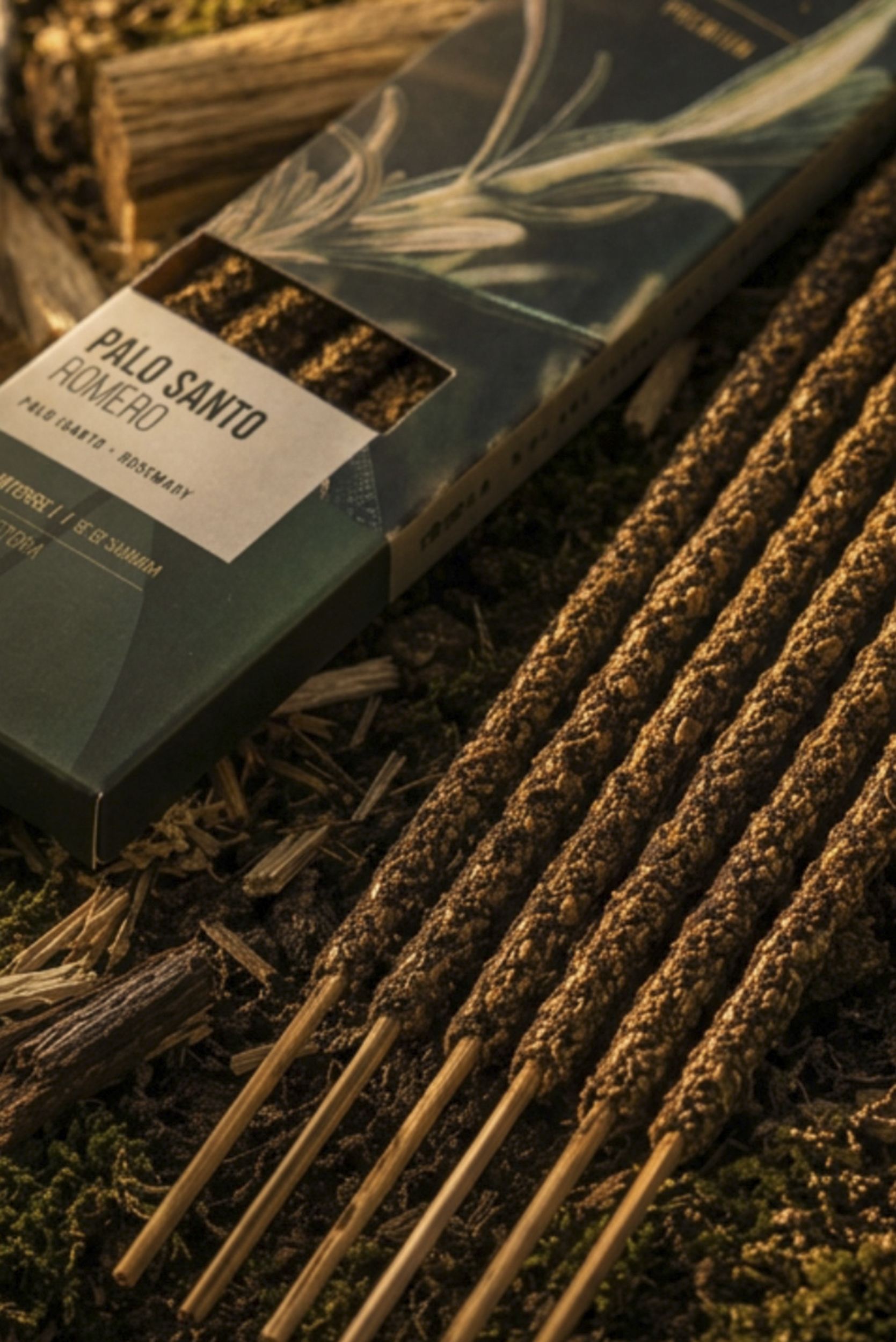 Incienso Natural Premium Palo Santo y Romero