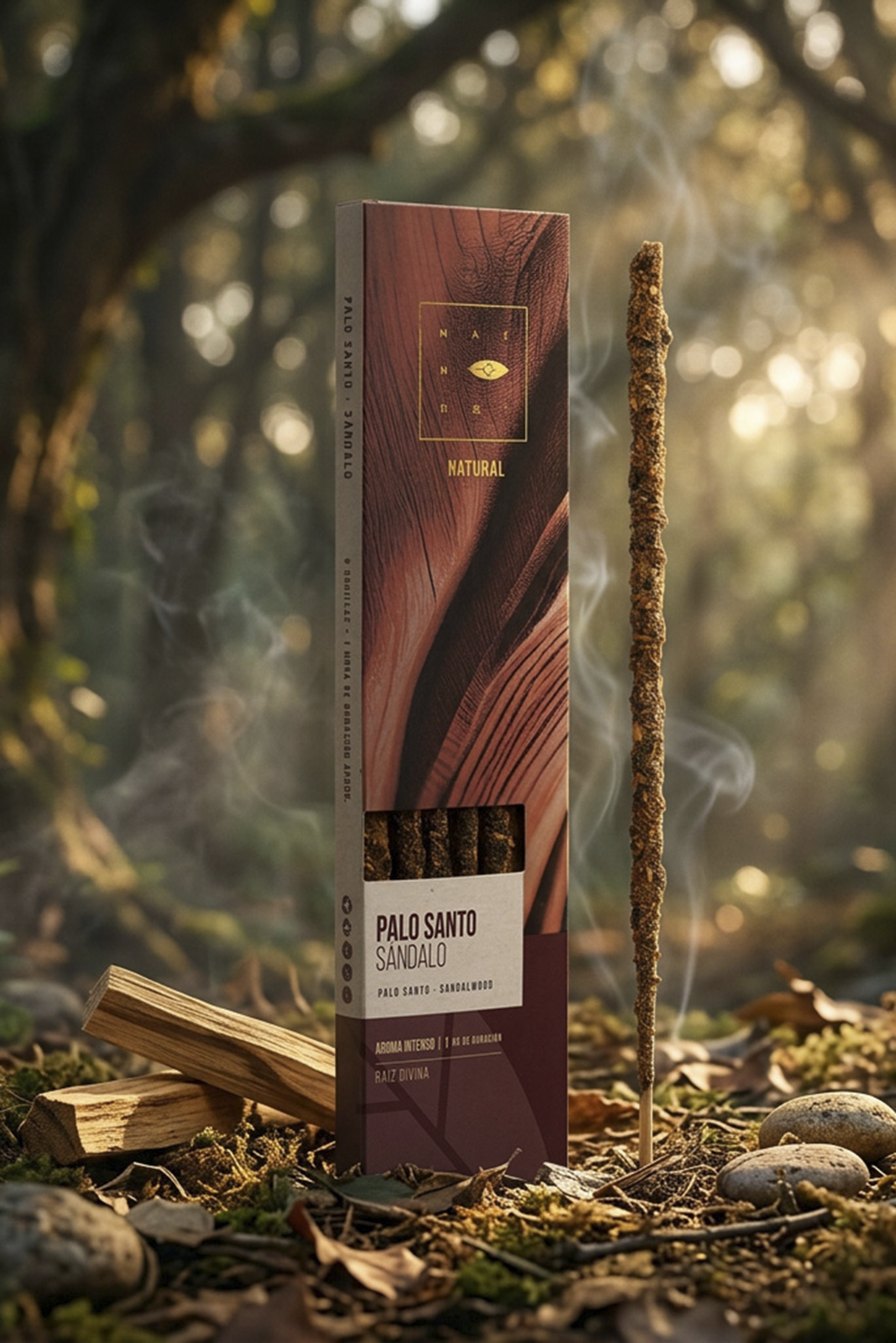 Incienso Natural Premium Palo Santo y Sándalo
