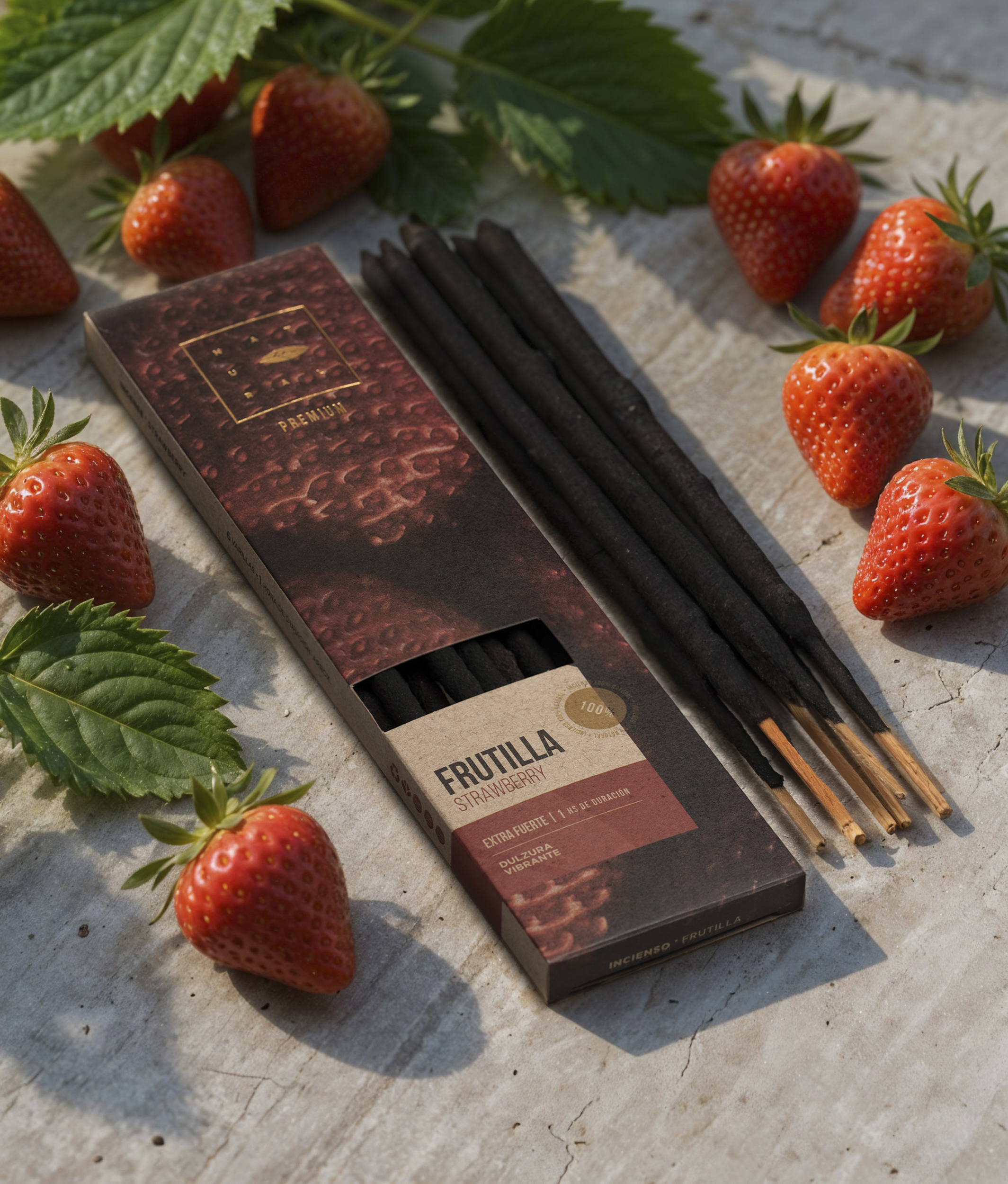 Incienso Natural Premium Frutilla