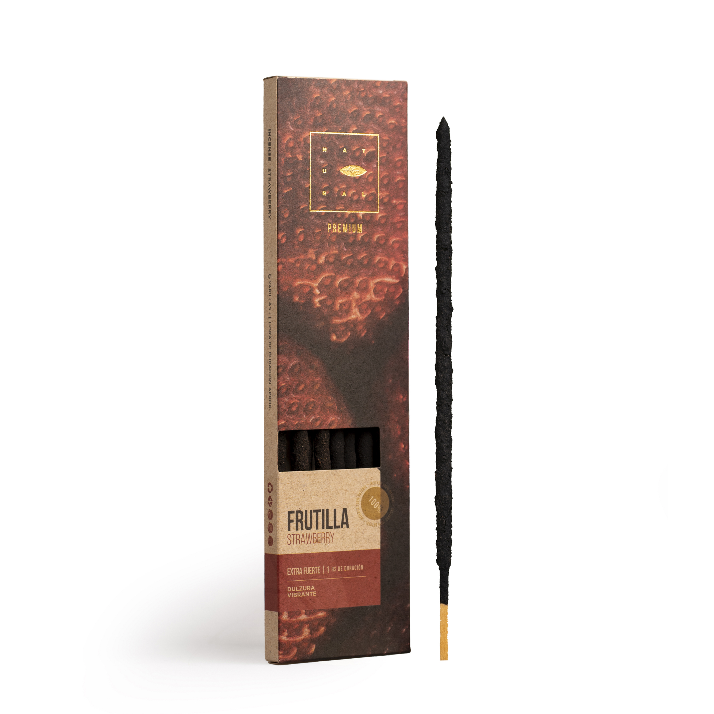 Incienso Natural Premium Frutilla