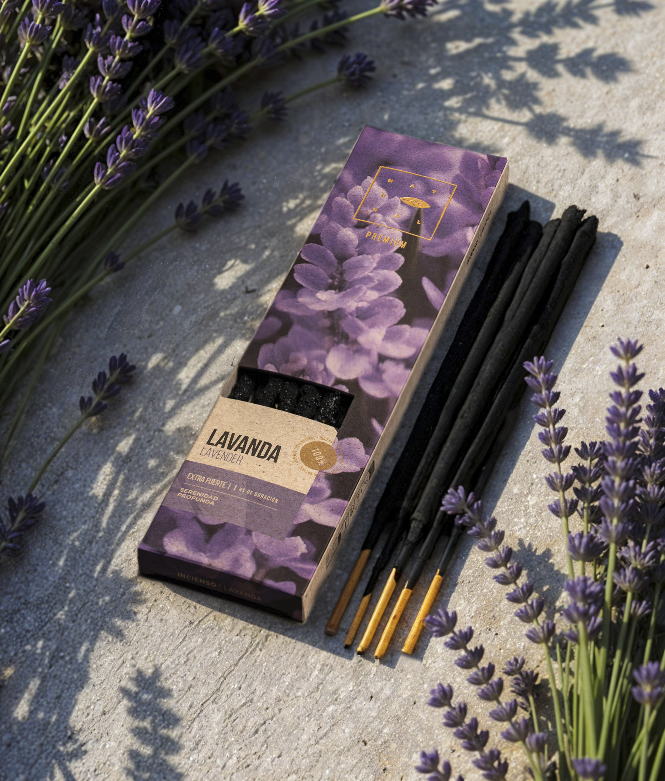 Incienso Natural Premium Lavanda