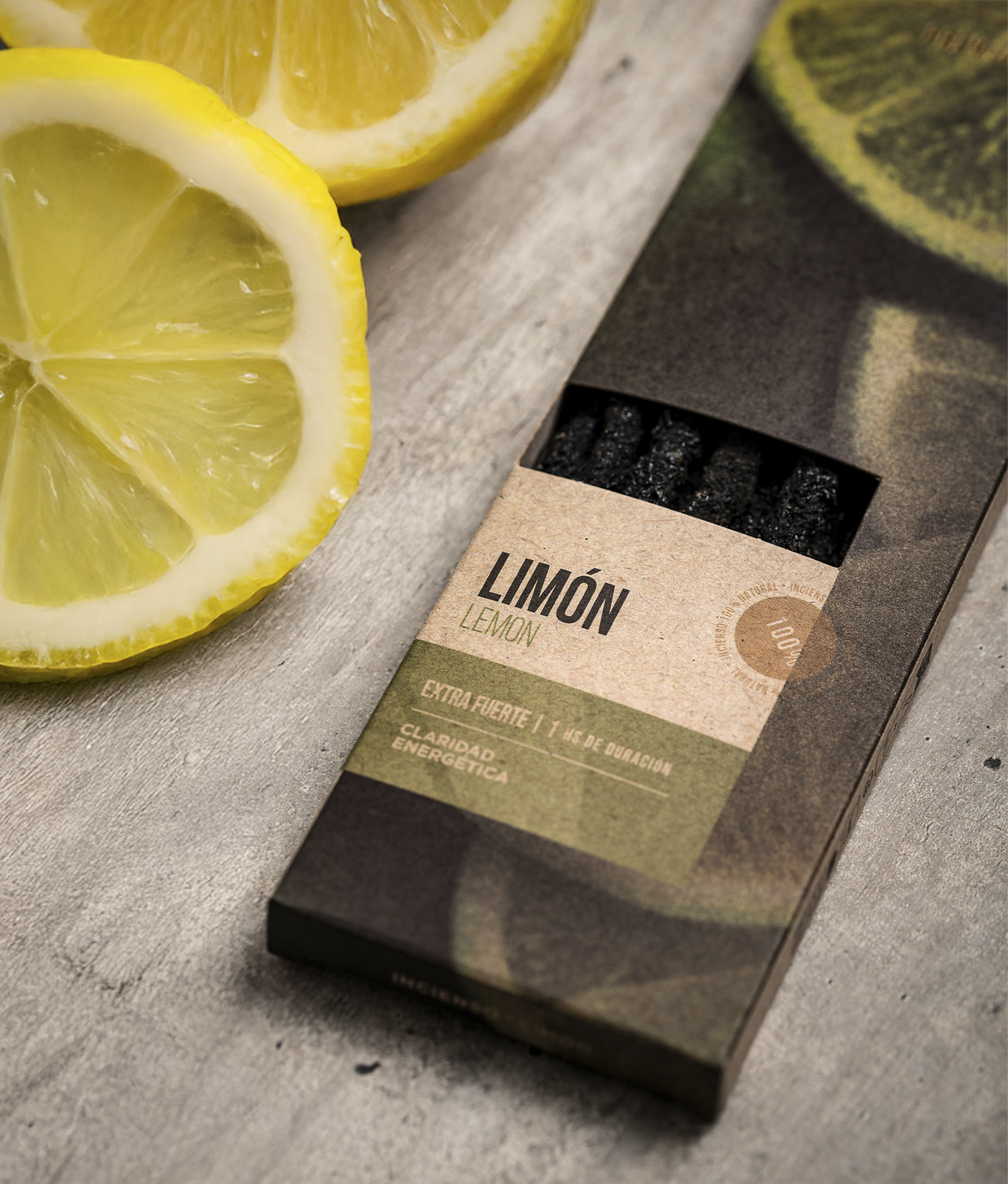 Incienso Natural Premium Limón