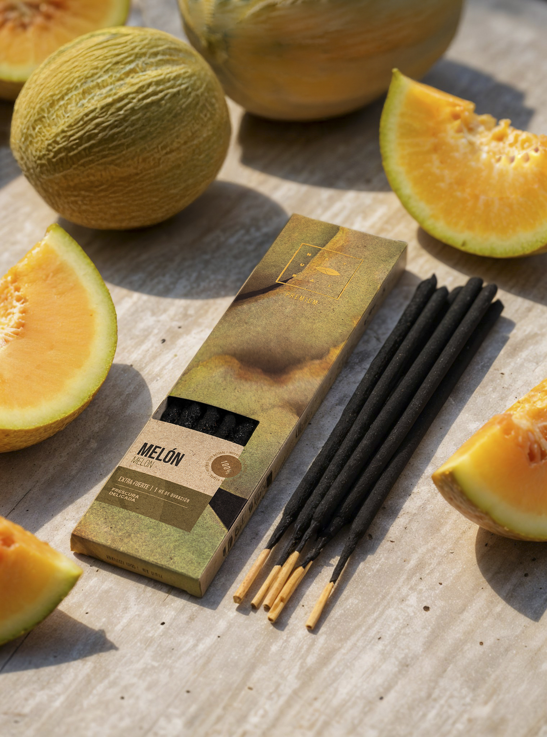 Incienso Natural Premium Melón