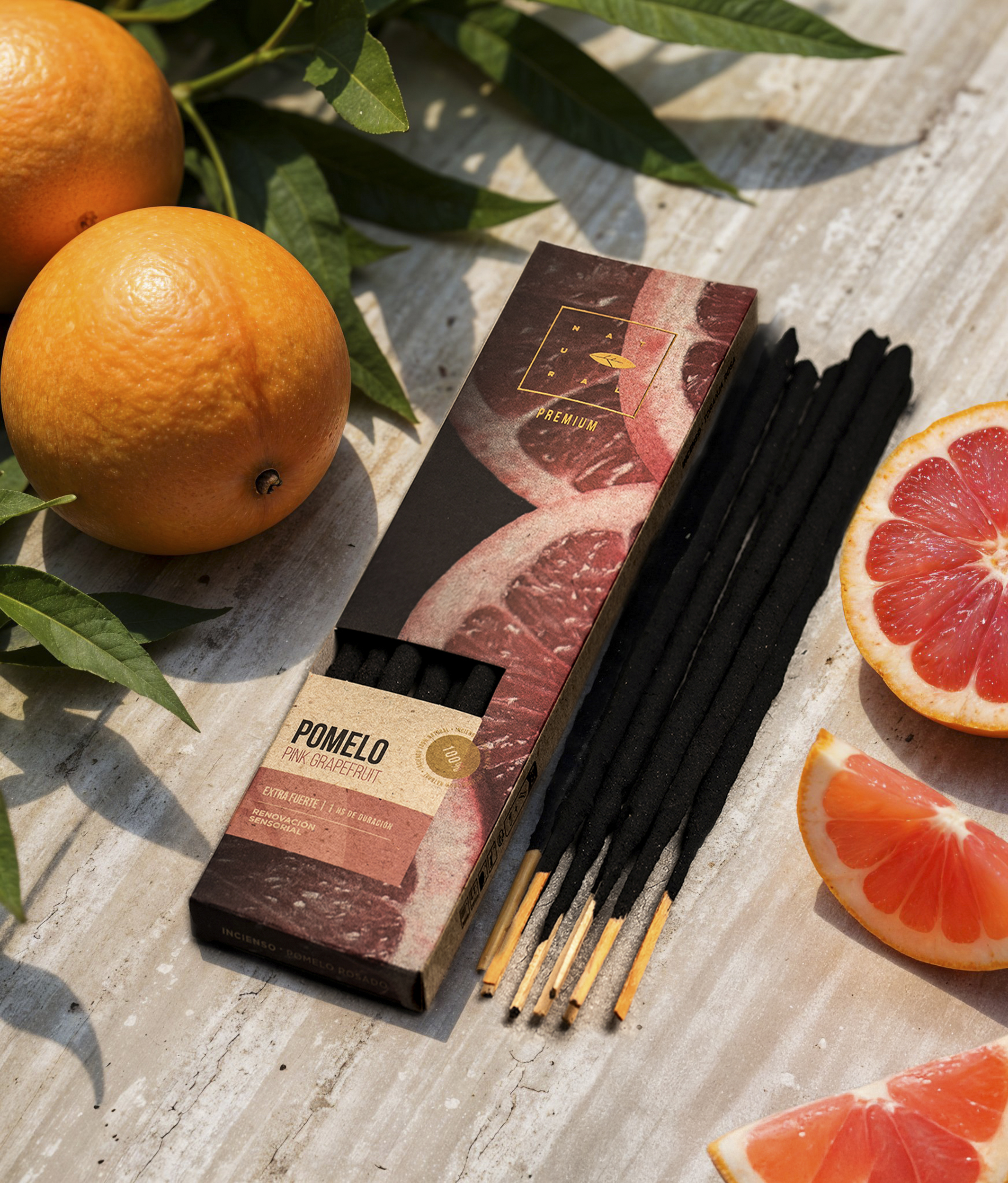 Incienso Natural Premium Pomelo Rosado