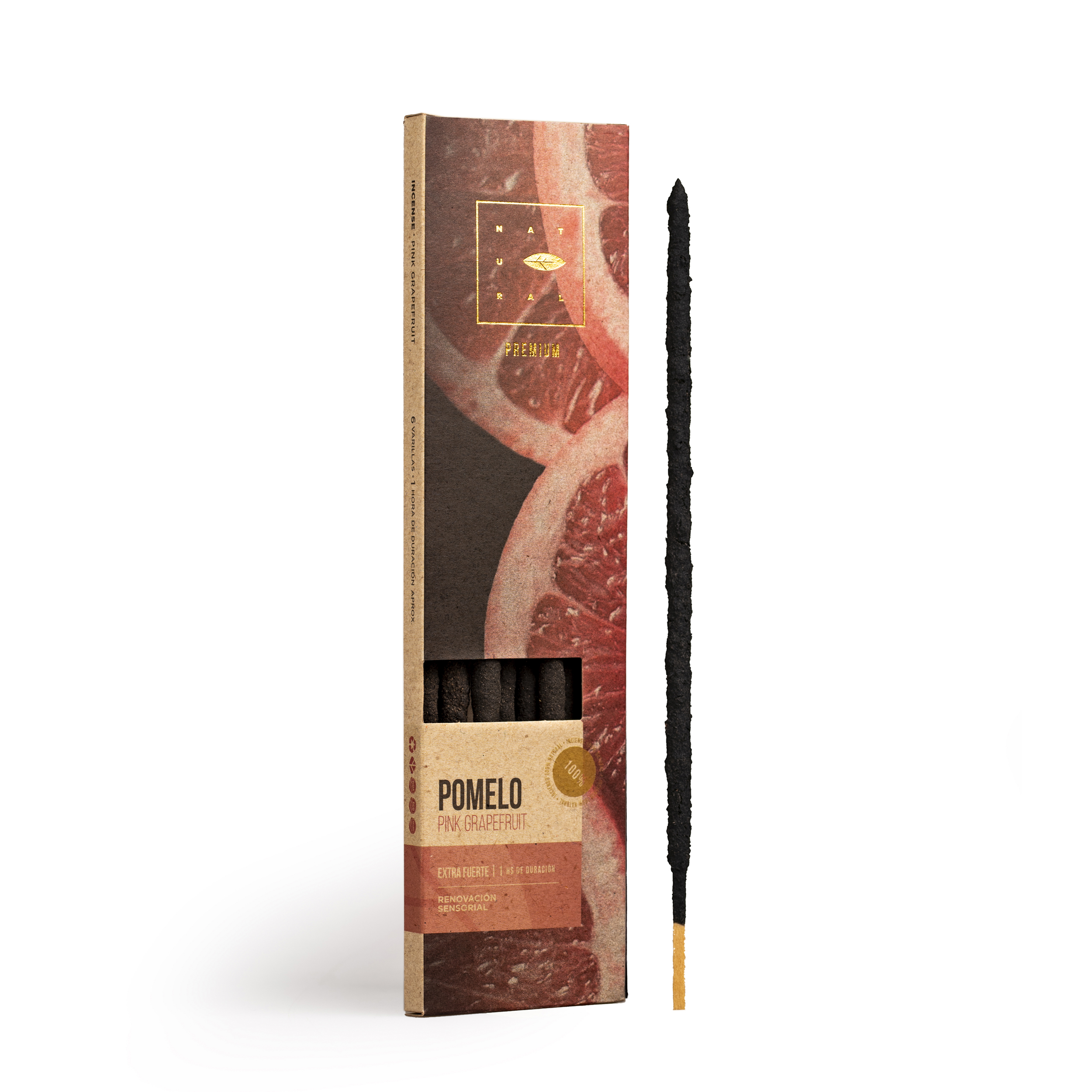 Incienso Natural Premium Pomelo Rosado