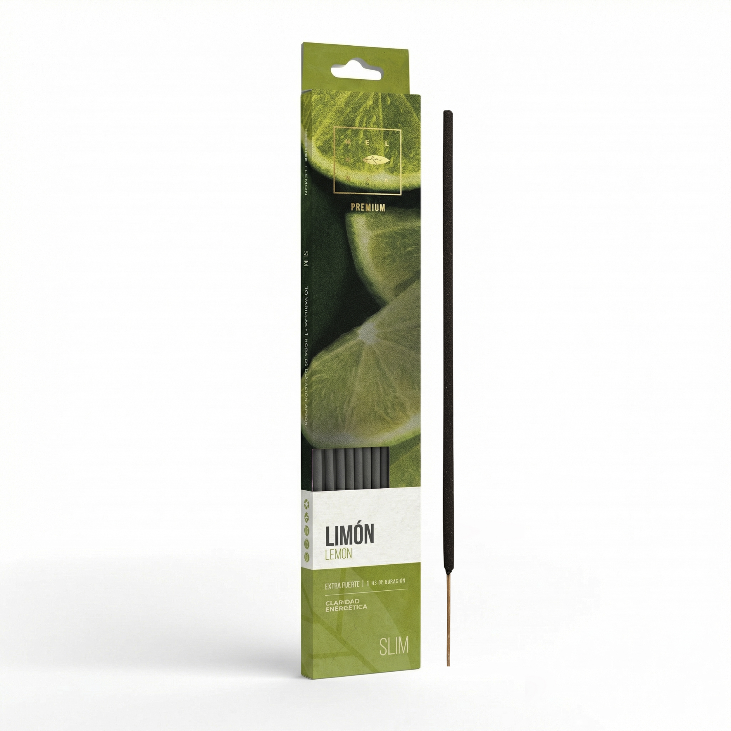 Incienso Natural Premium Slim Limón