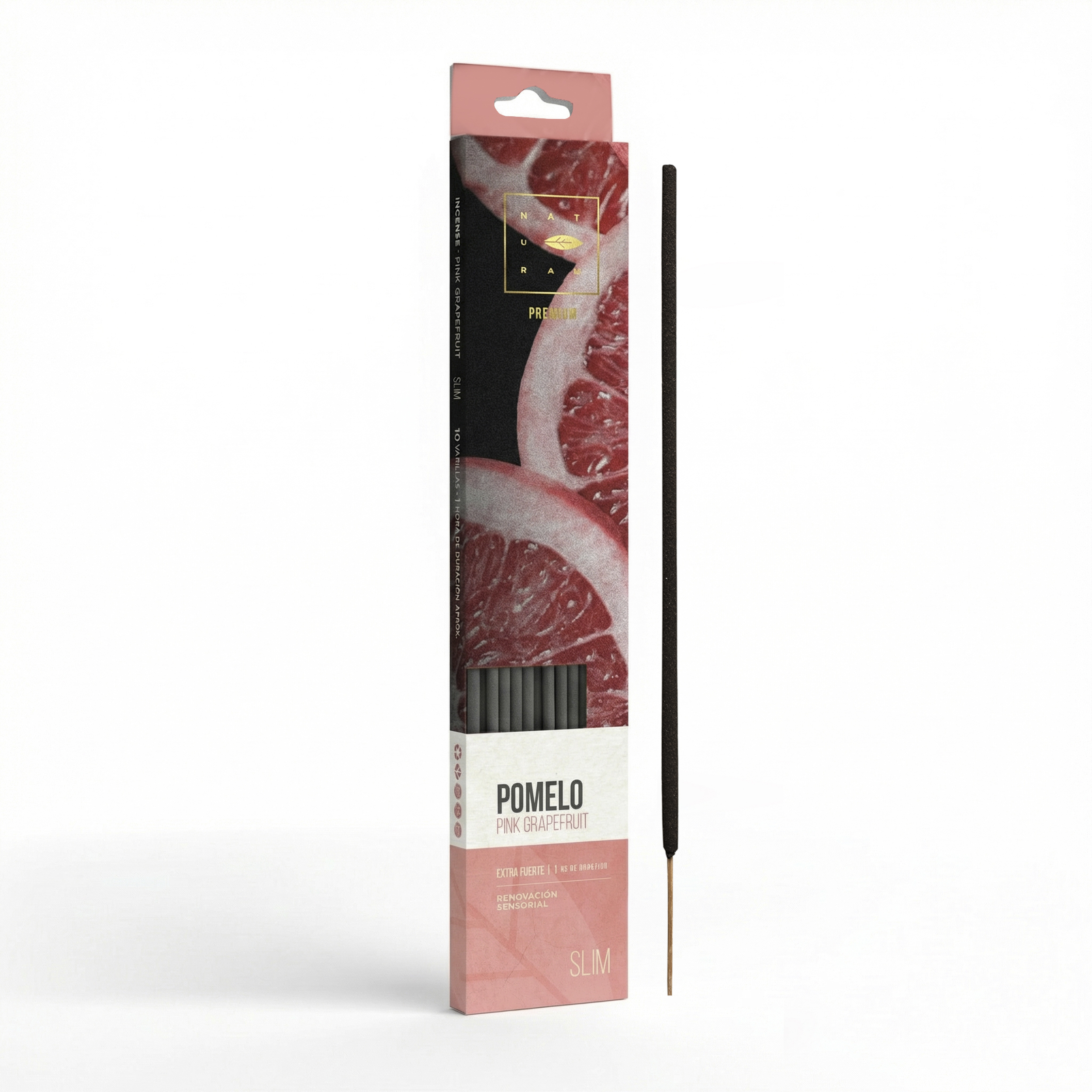 Incienso Natural Premium Slim Pomelo Rosado