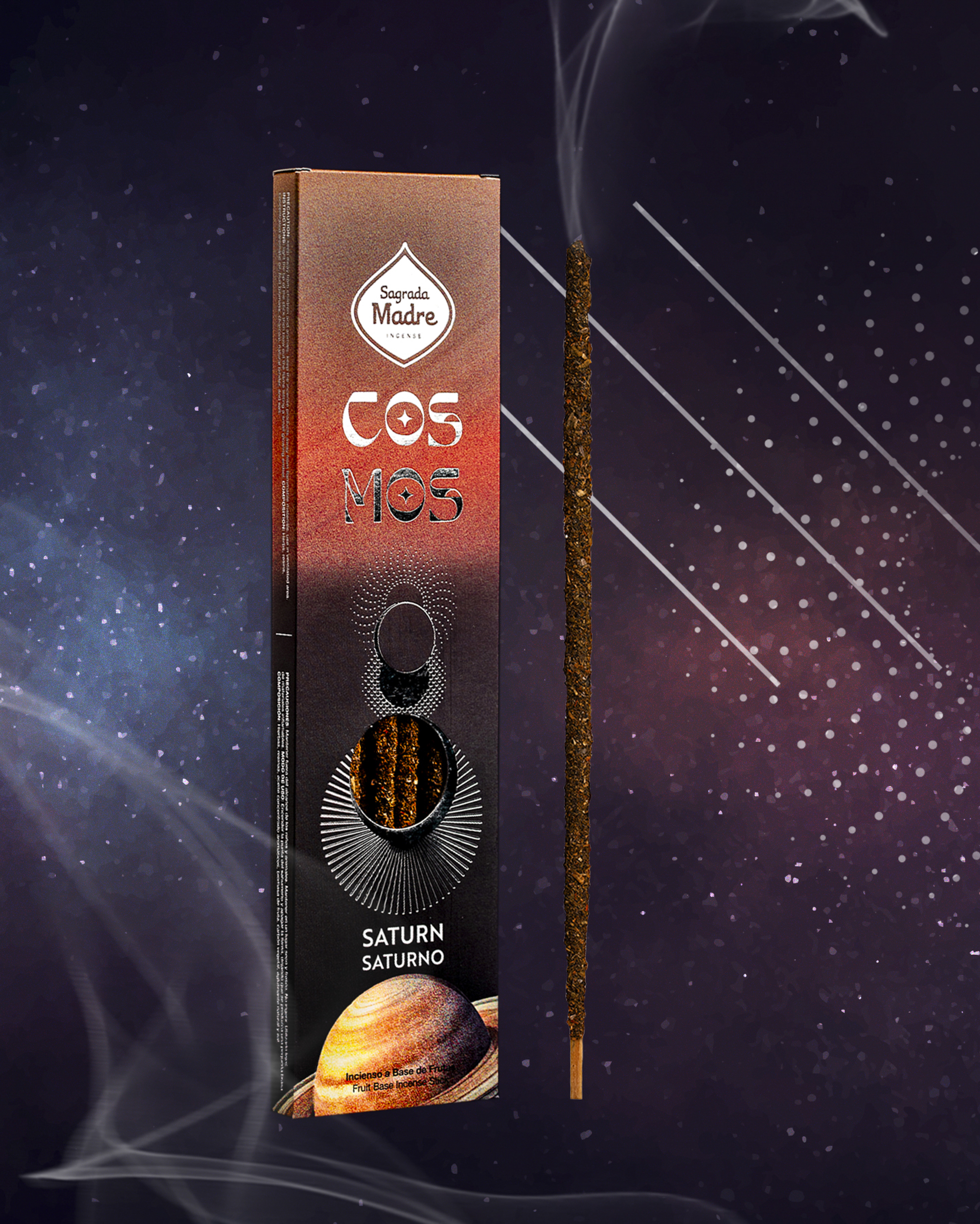 Incienso Cosmos Saturno