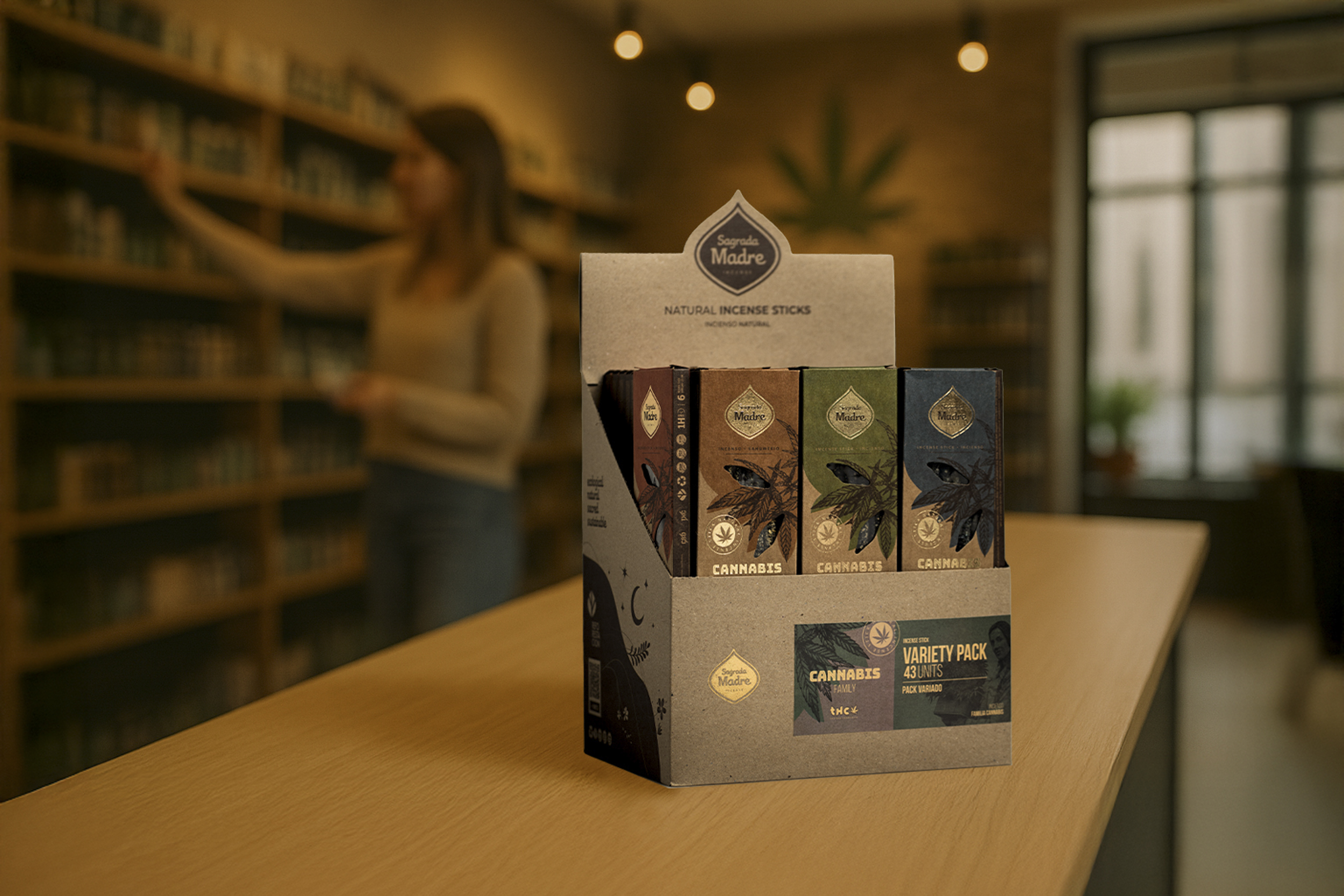 Incienso Family Pack Cannabis 43 unidades