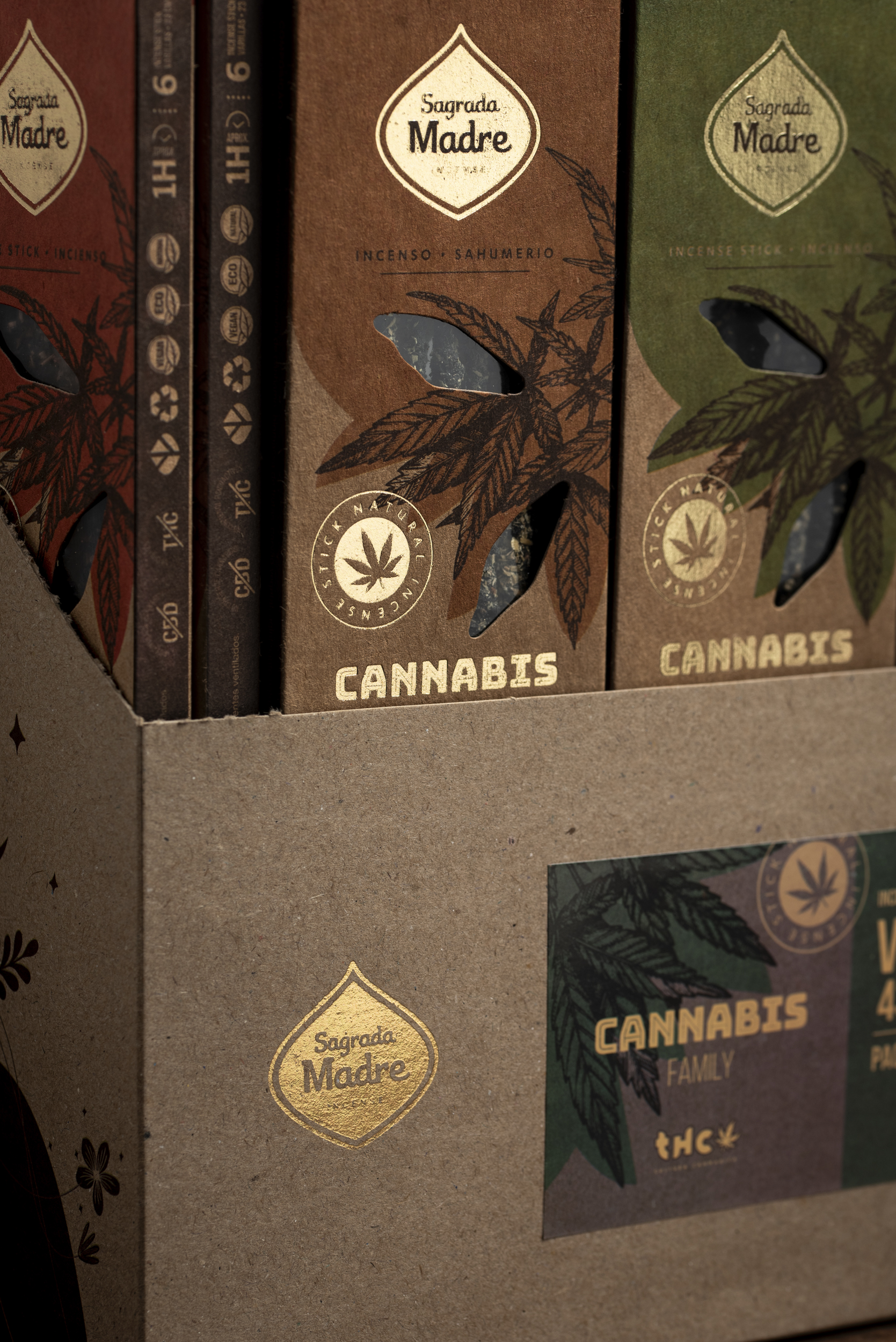Incienso Family Pack Cannabis 43 unidades