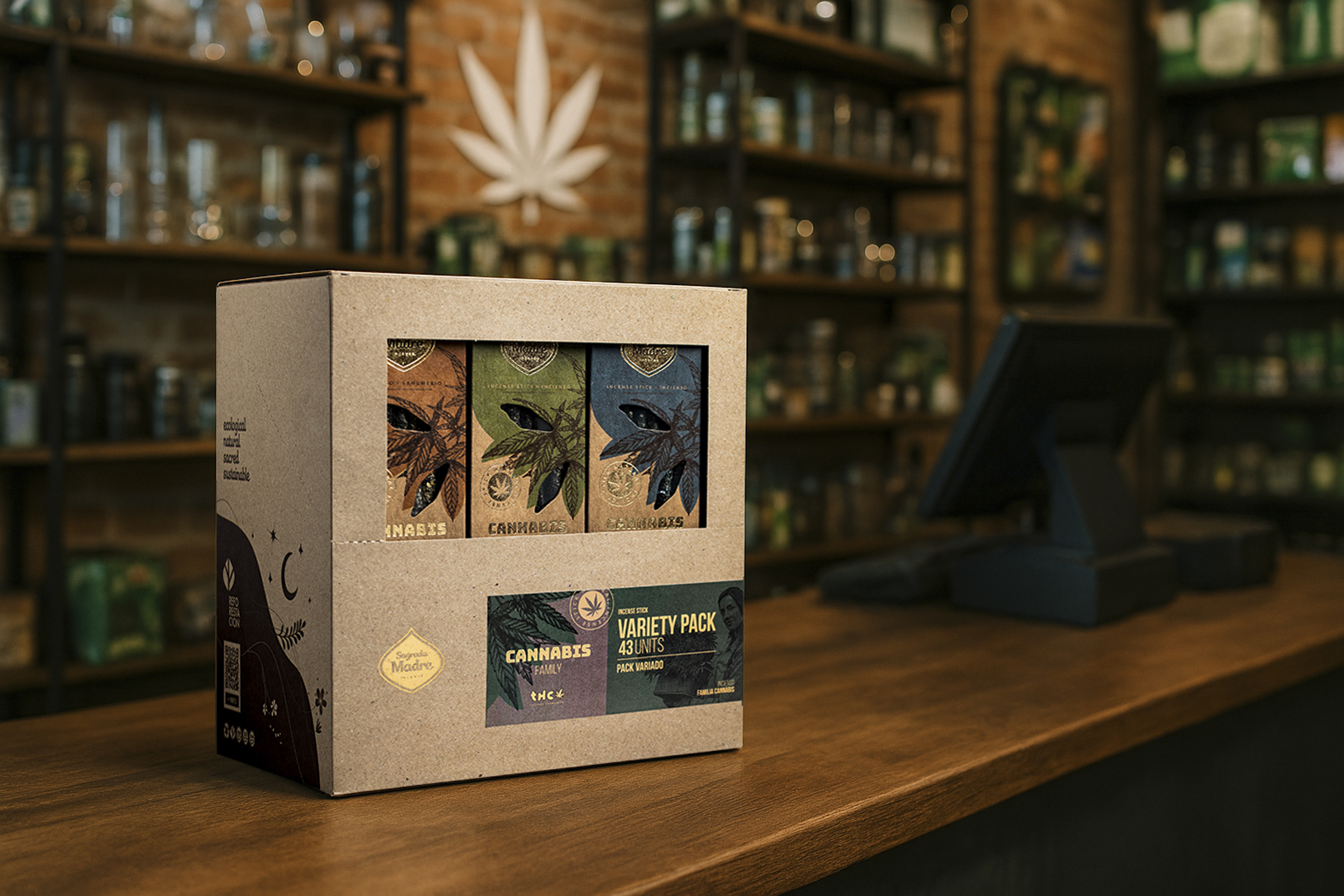 Incienso Family Pack Cannabis 43 unidades
