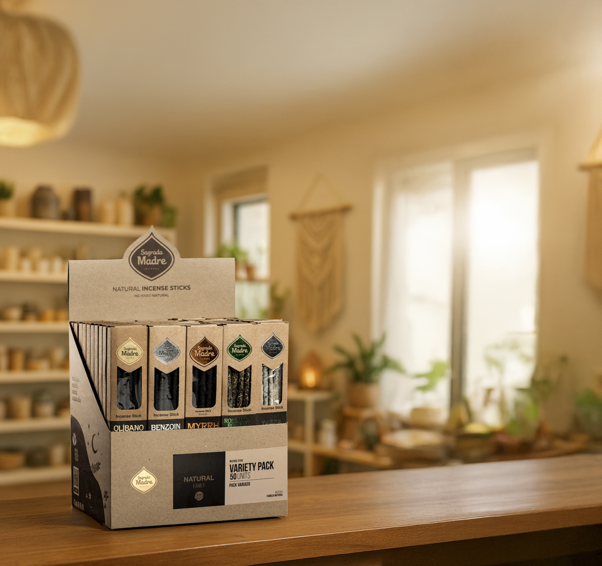 Incienso Family Pack Natural 50 unidades