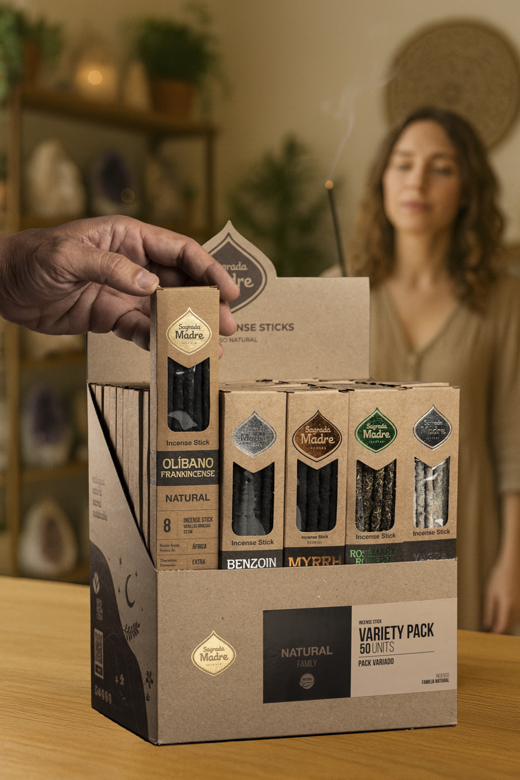 Incienso Family Pack Natural 50 unidades