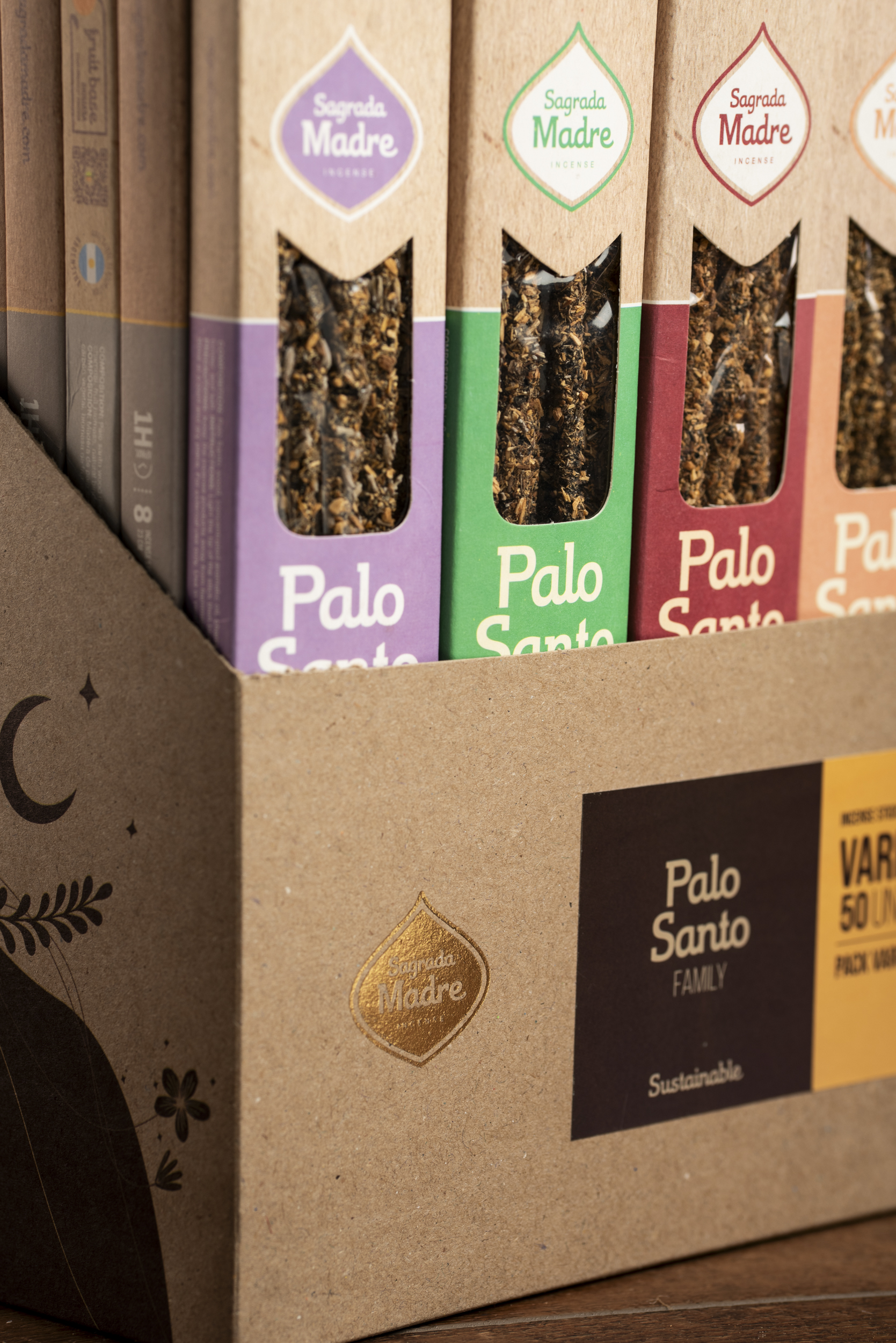 Incienso Family Pack Palo Santo 50 unidades