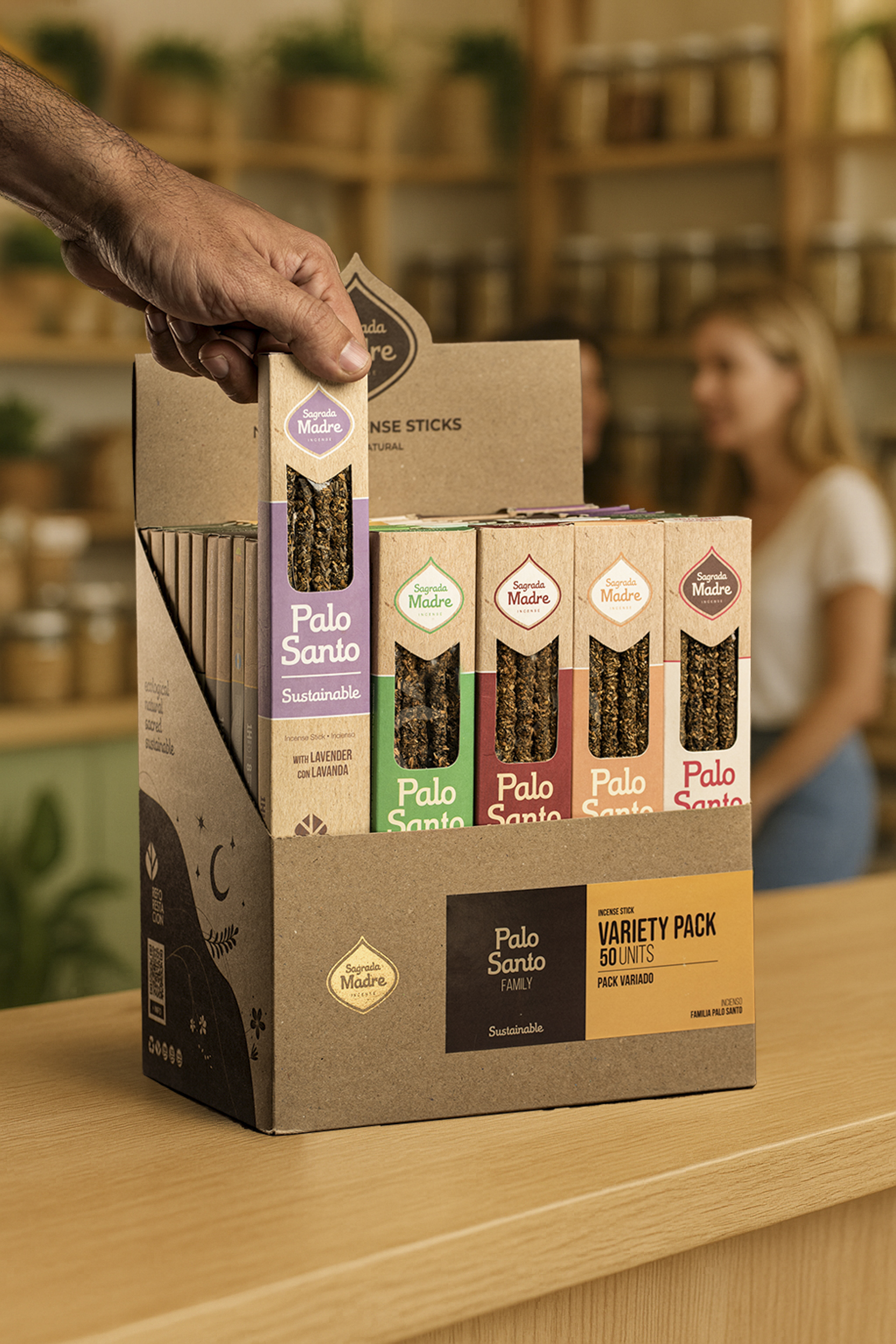 Incienso Family Pack Palo Santo 50 unidades