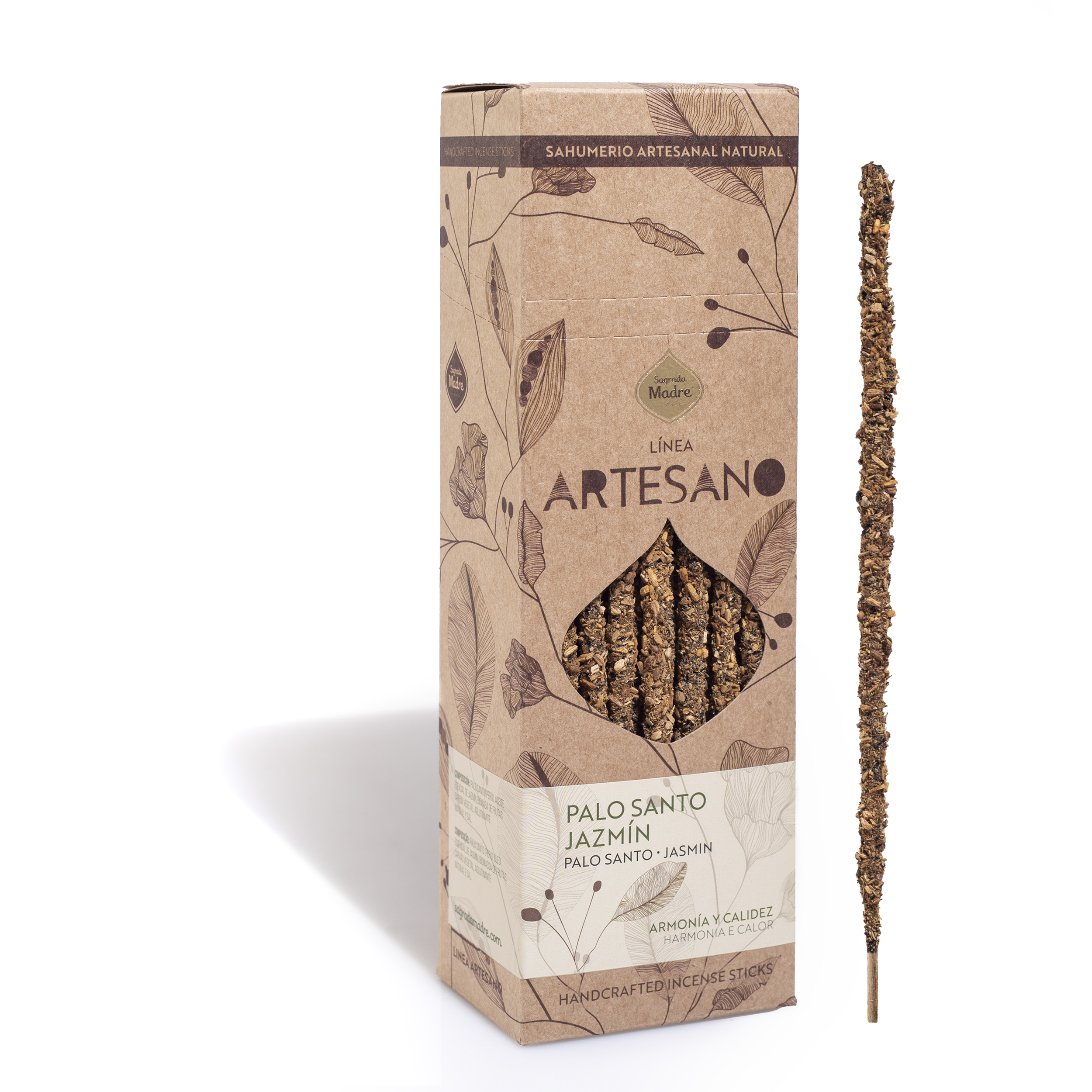 Incienso Artesano Palo Santo - Jazmín x30