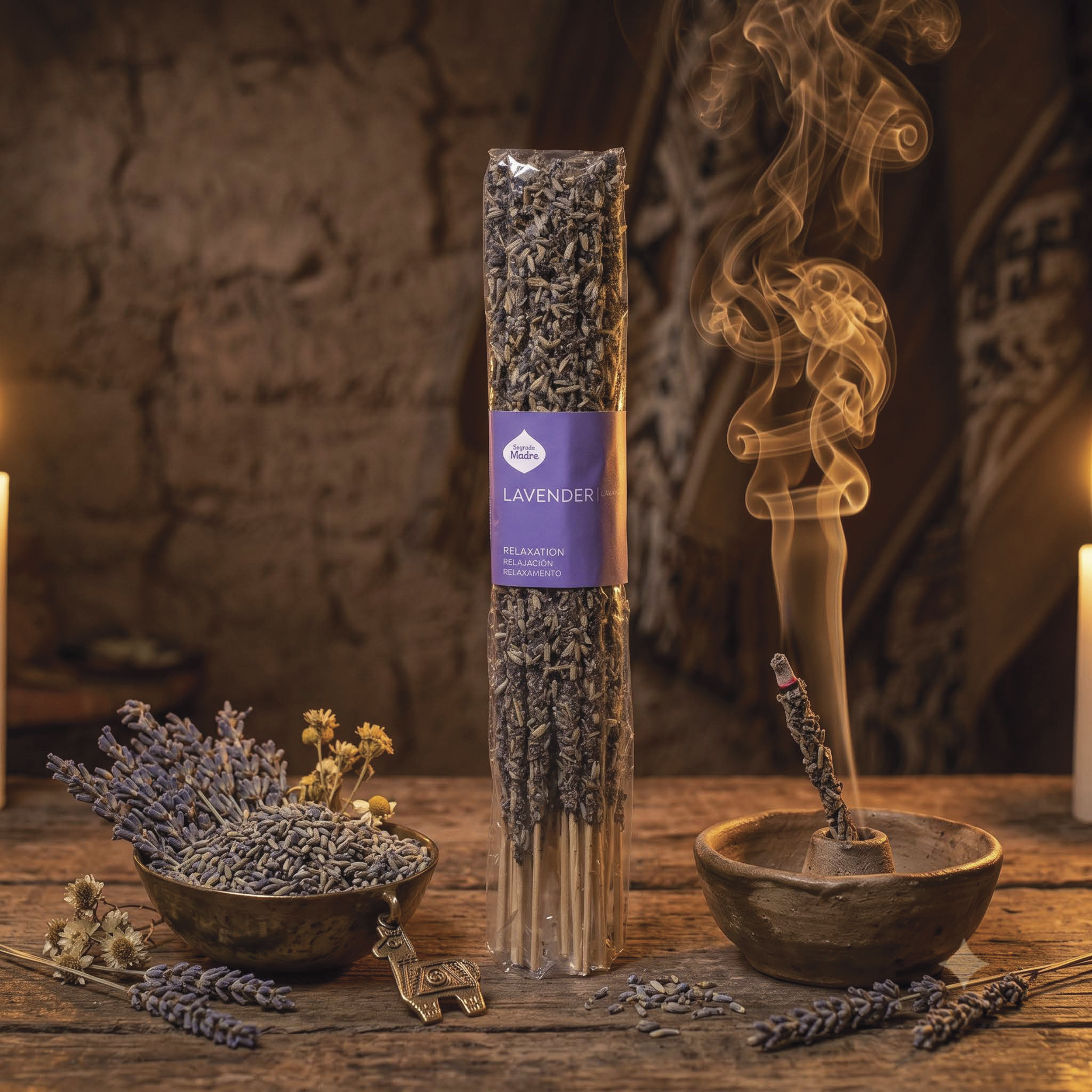 Incienso Sagrada Madre Lavanda Unidad