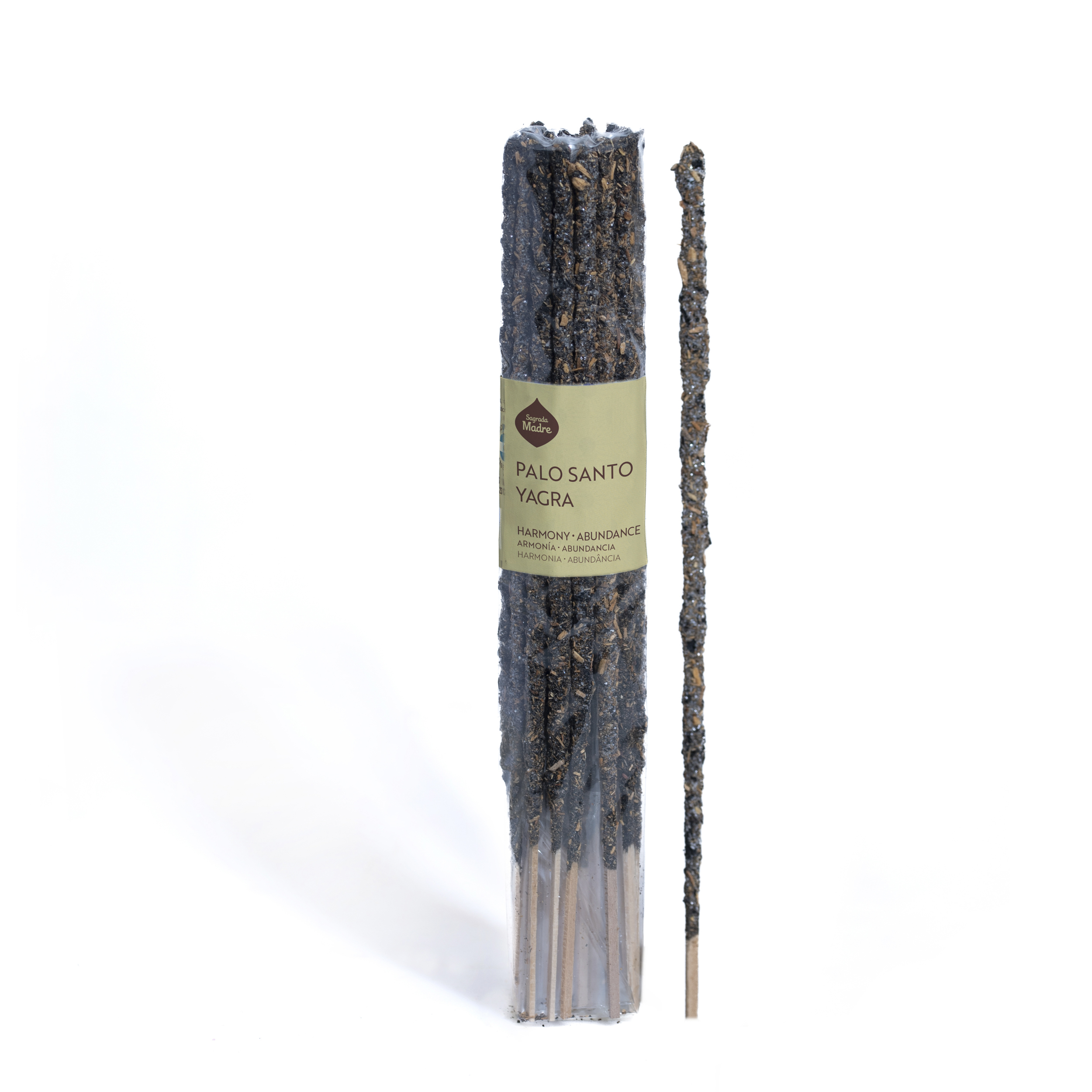 Incienso Sagrada Madre Palo Santo y Yagra x20