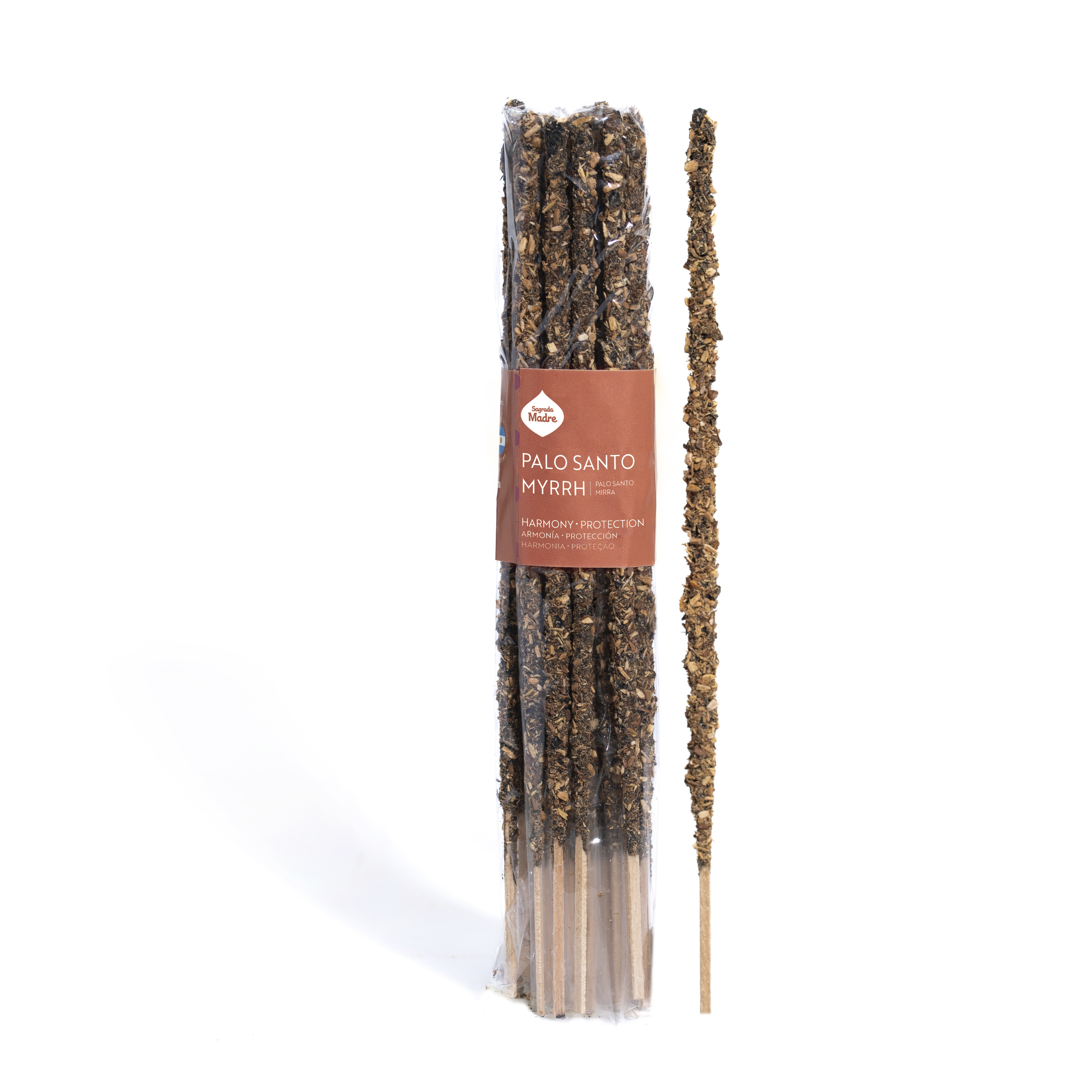 Incienso Sagrada Madre Palo Santo y Mirra x20