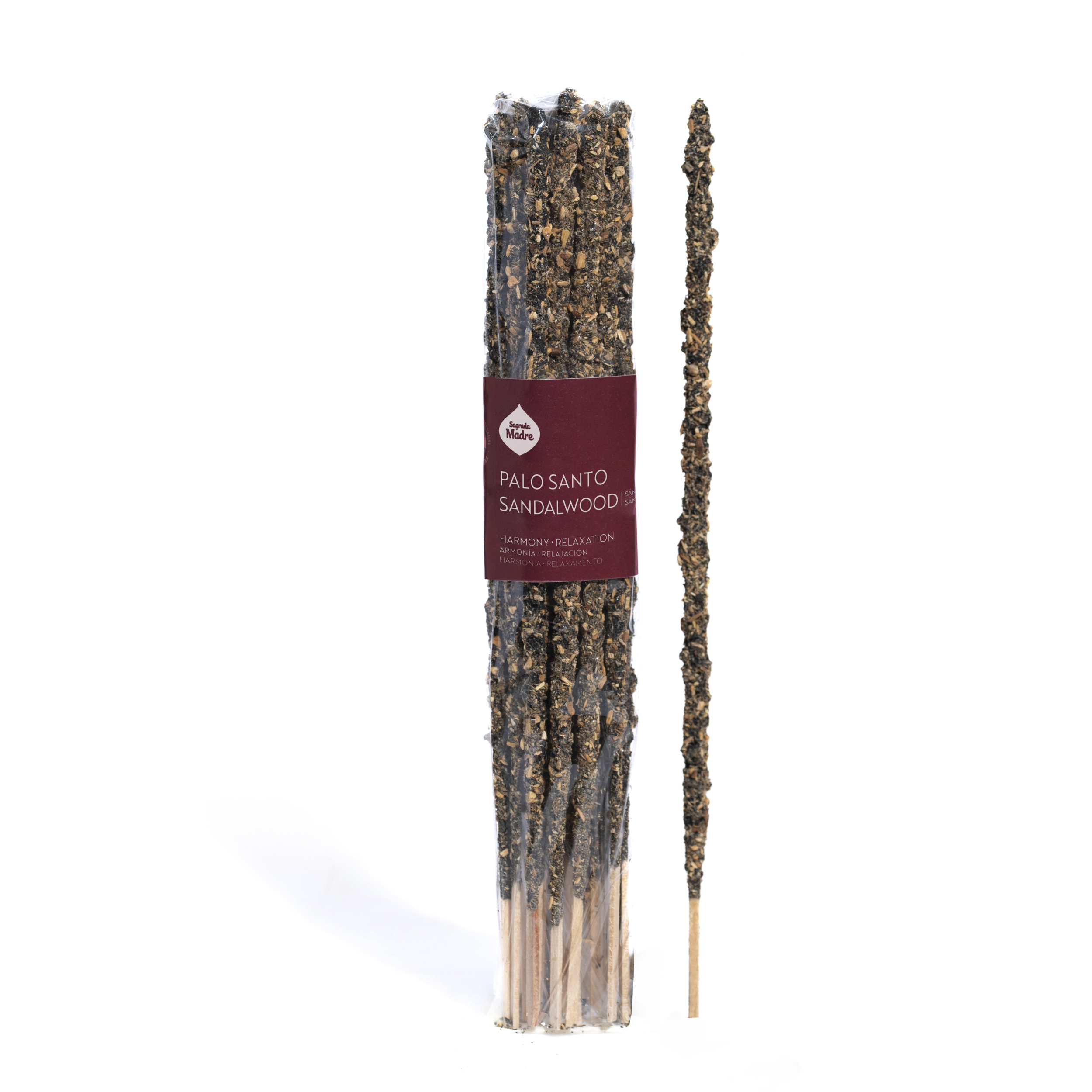 Incienso Sagrada Madre Palo Santo y Sándalo x20