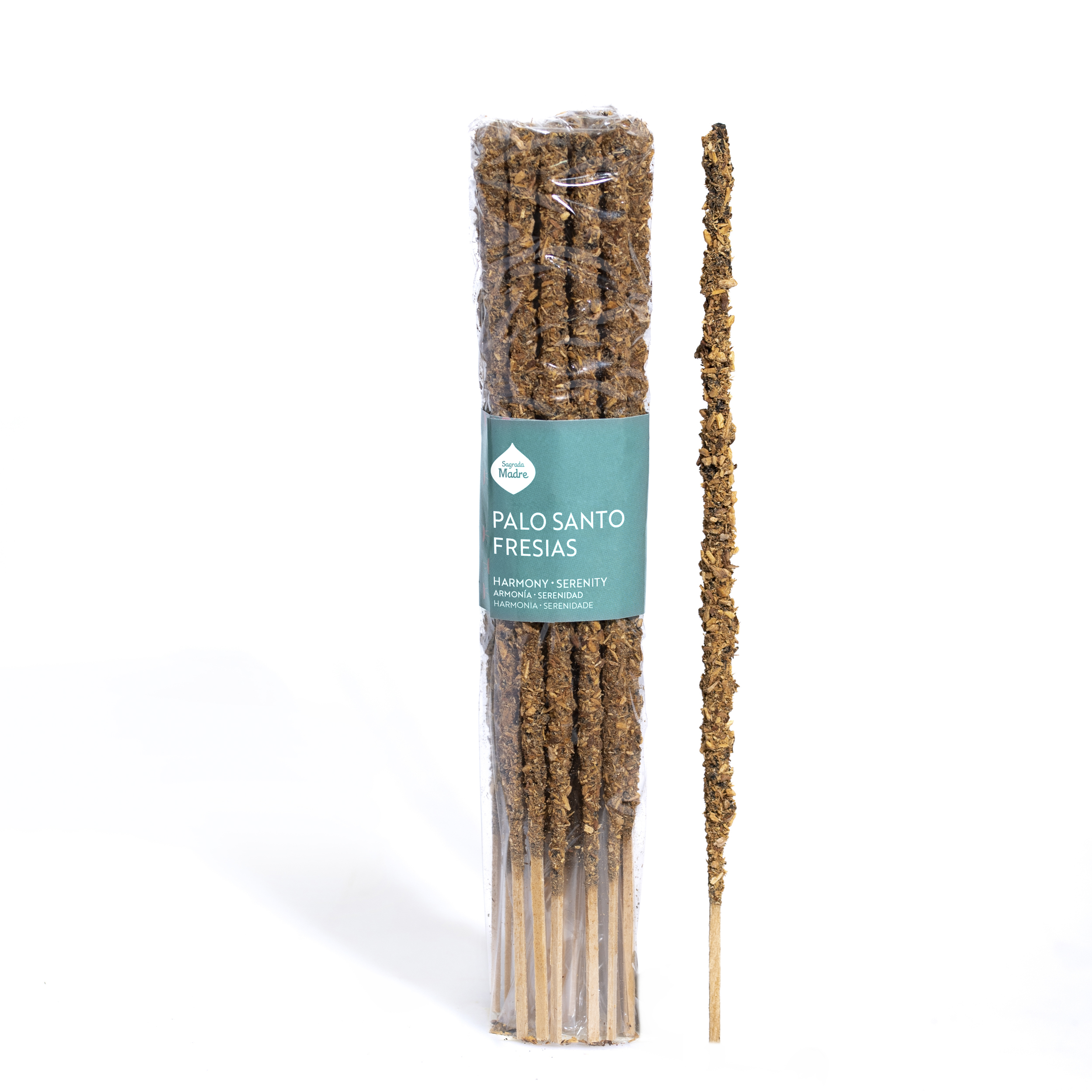 Incienso Sagrada Madre Palo Santo y Fresias x20