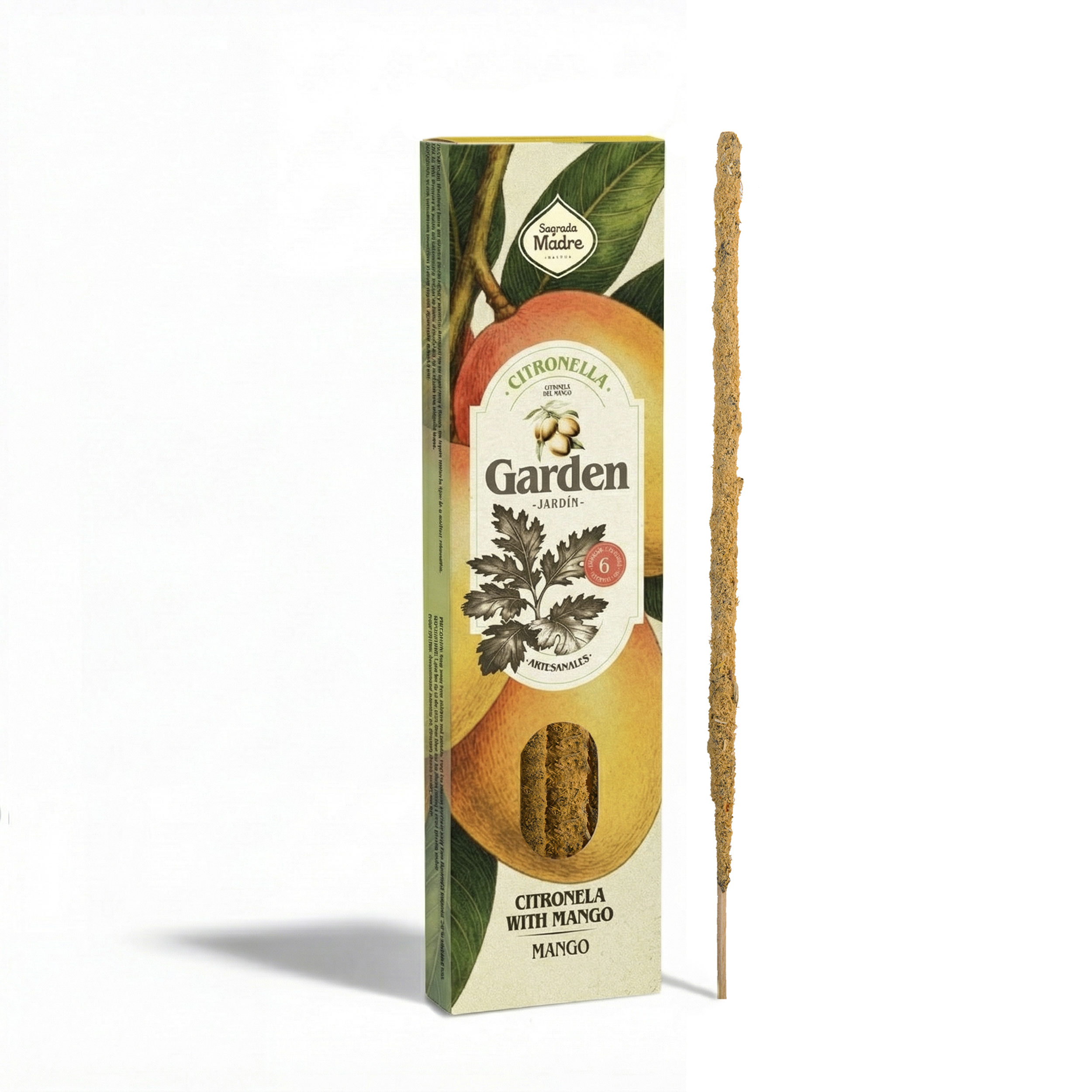 Incienso Garden Citronela y Mango