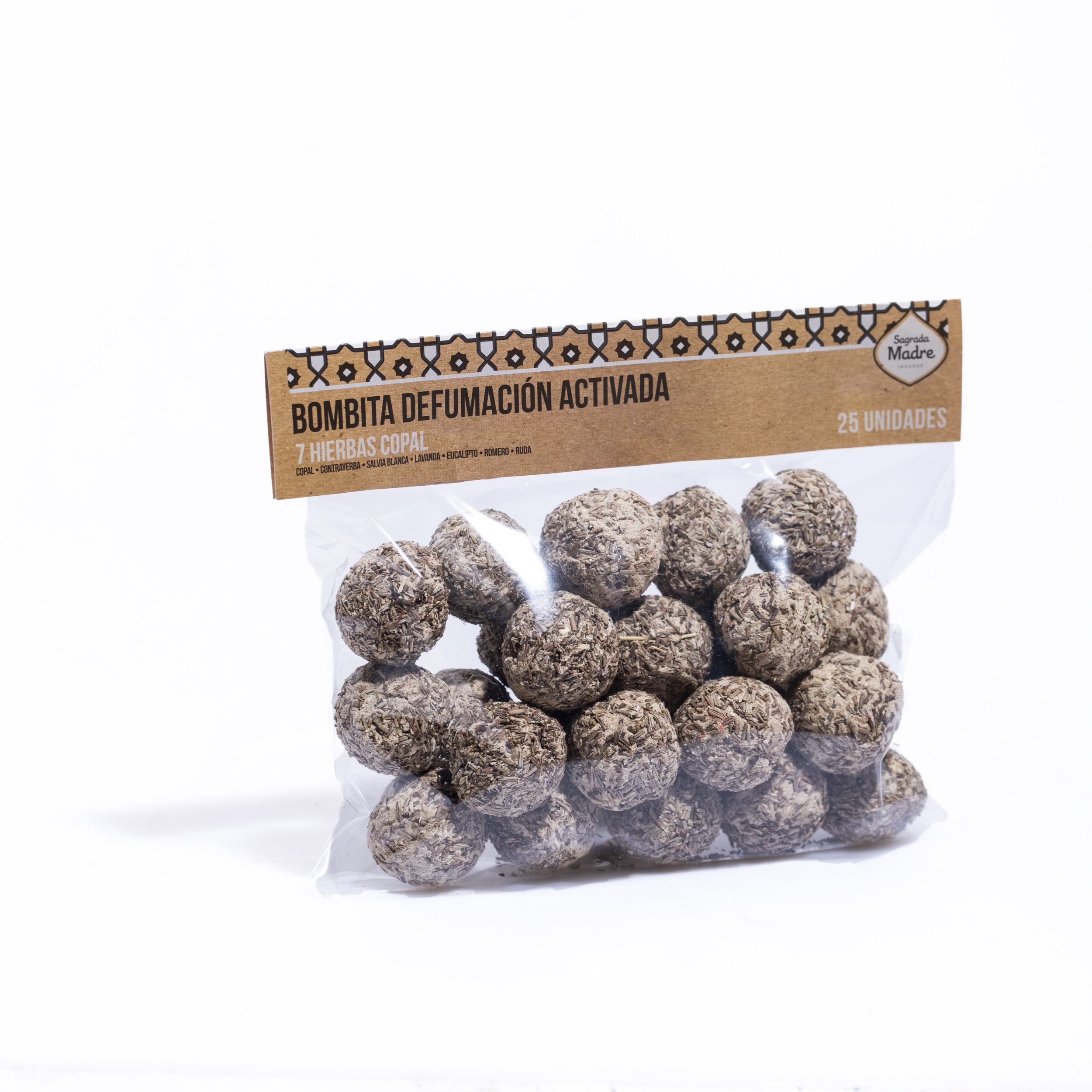 Pack Bombita x25 7 Hierbas + Copal